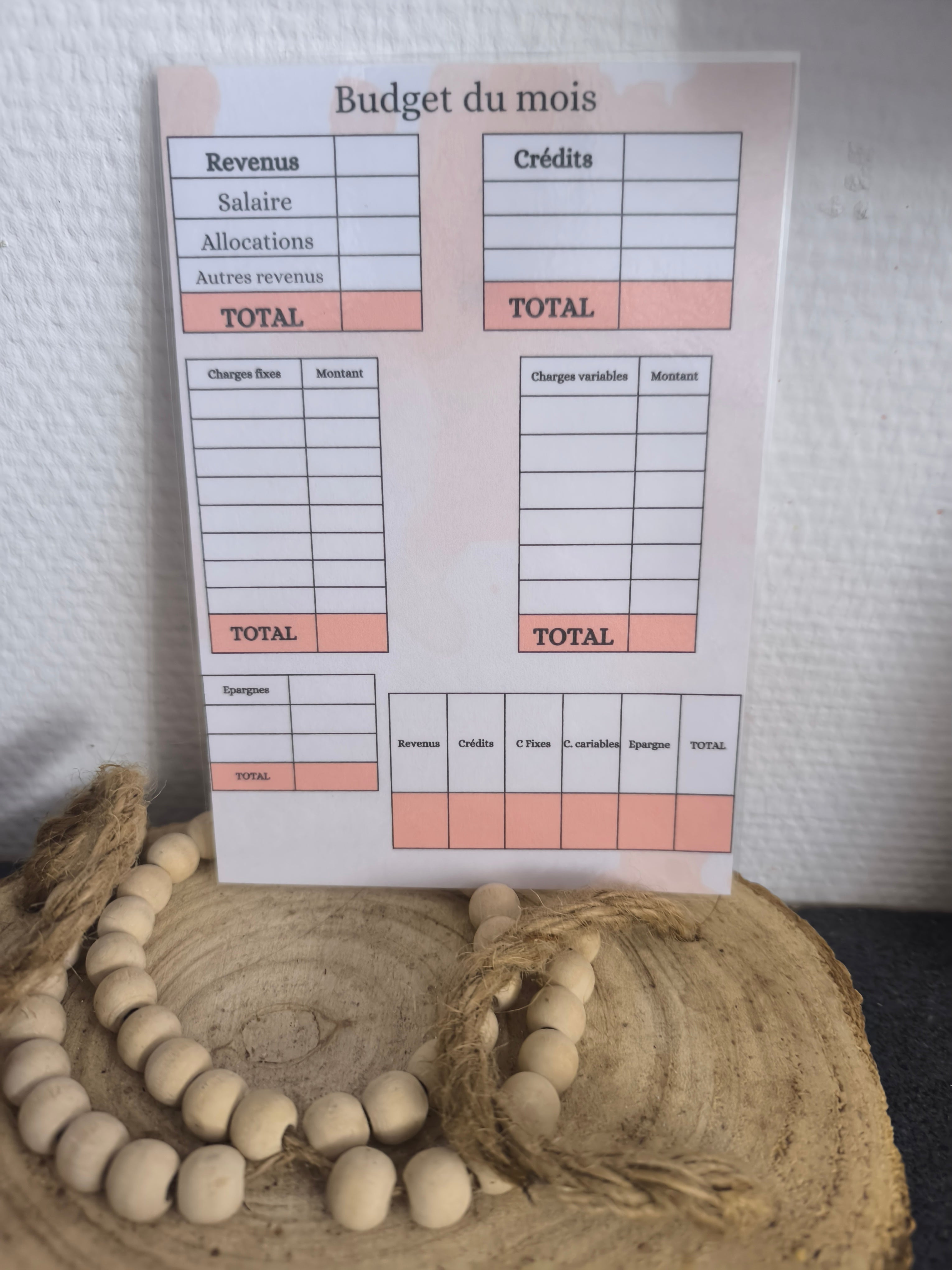 Pack Budget – Organisation complète 💸