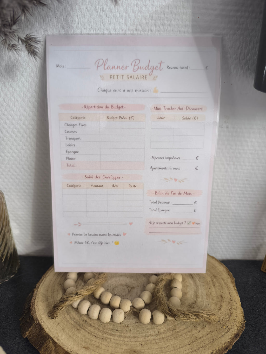 Pack Budget – Organisation complète 💸