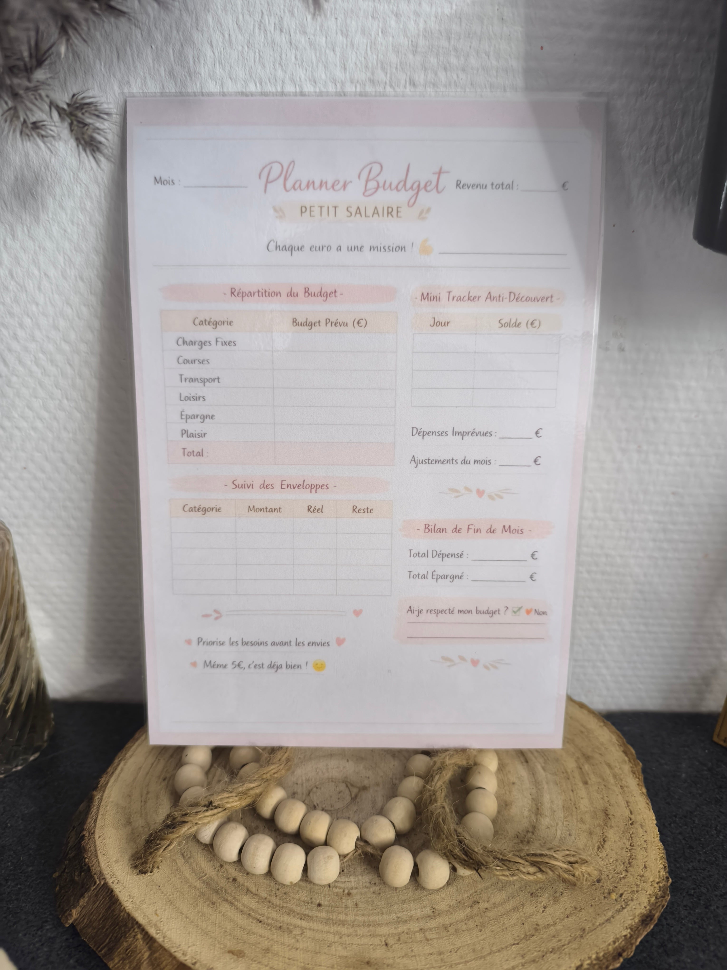 Pack Budget – Organisation complète 💸