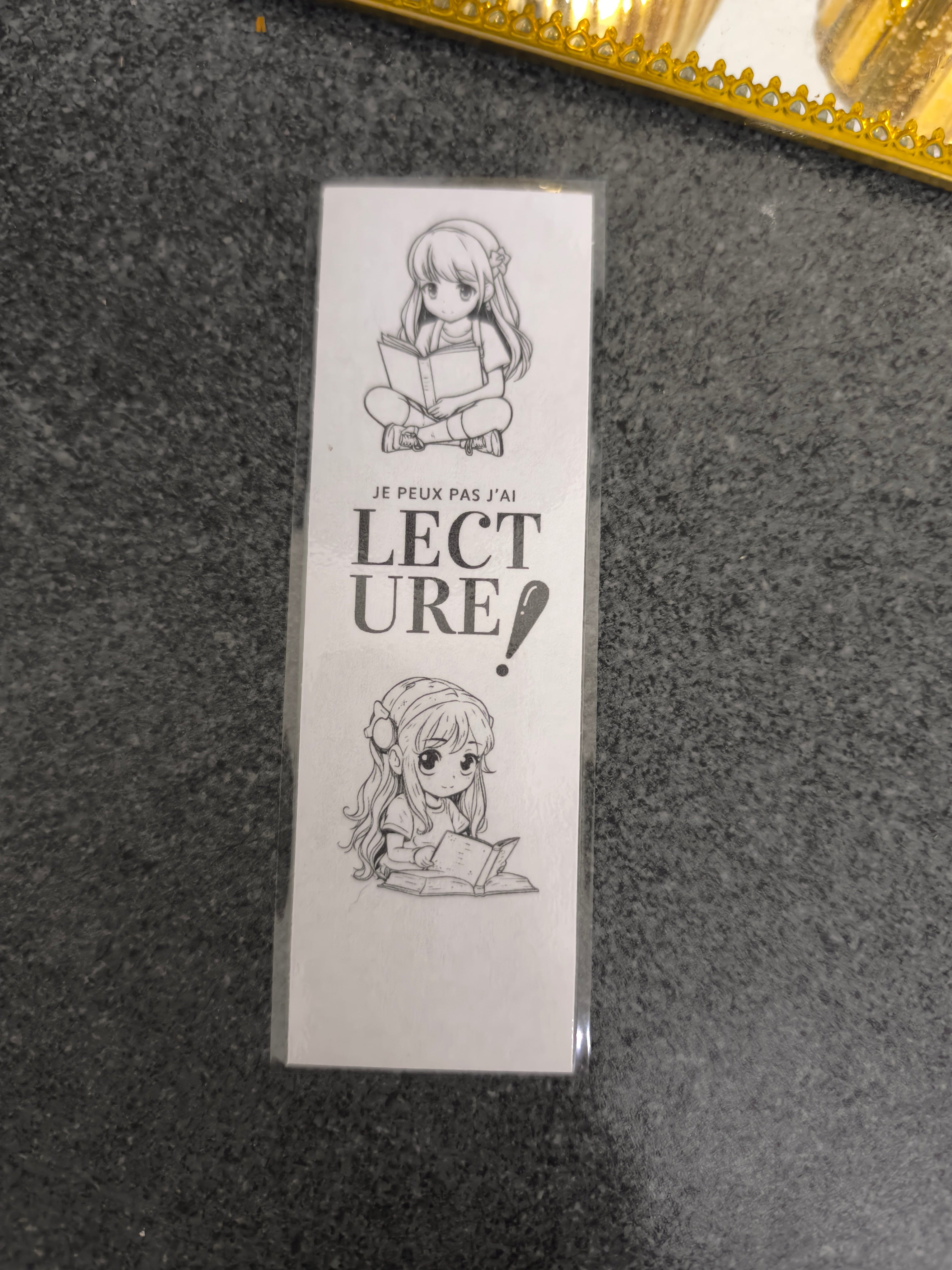 Marque-page petit format – Modèles au choix