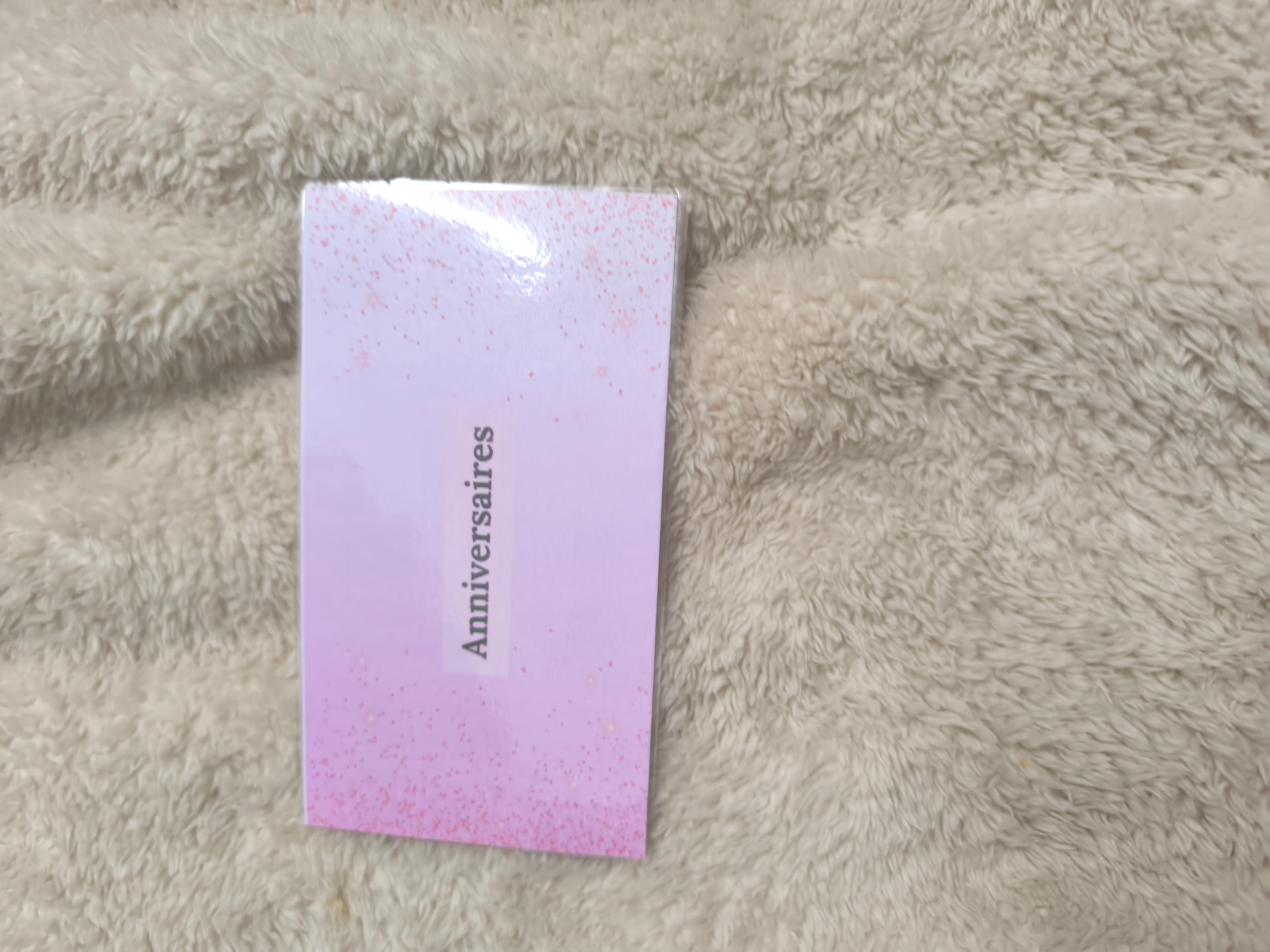 Fiches catégories enveloppes budget (girly)