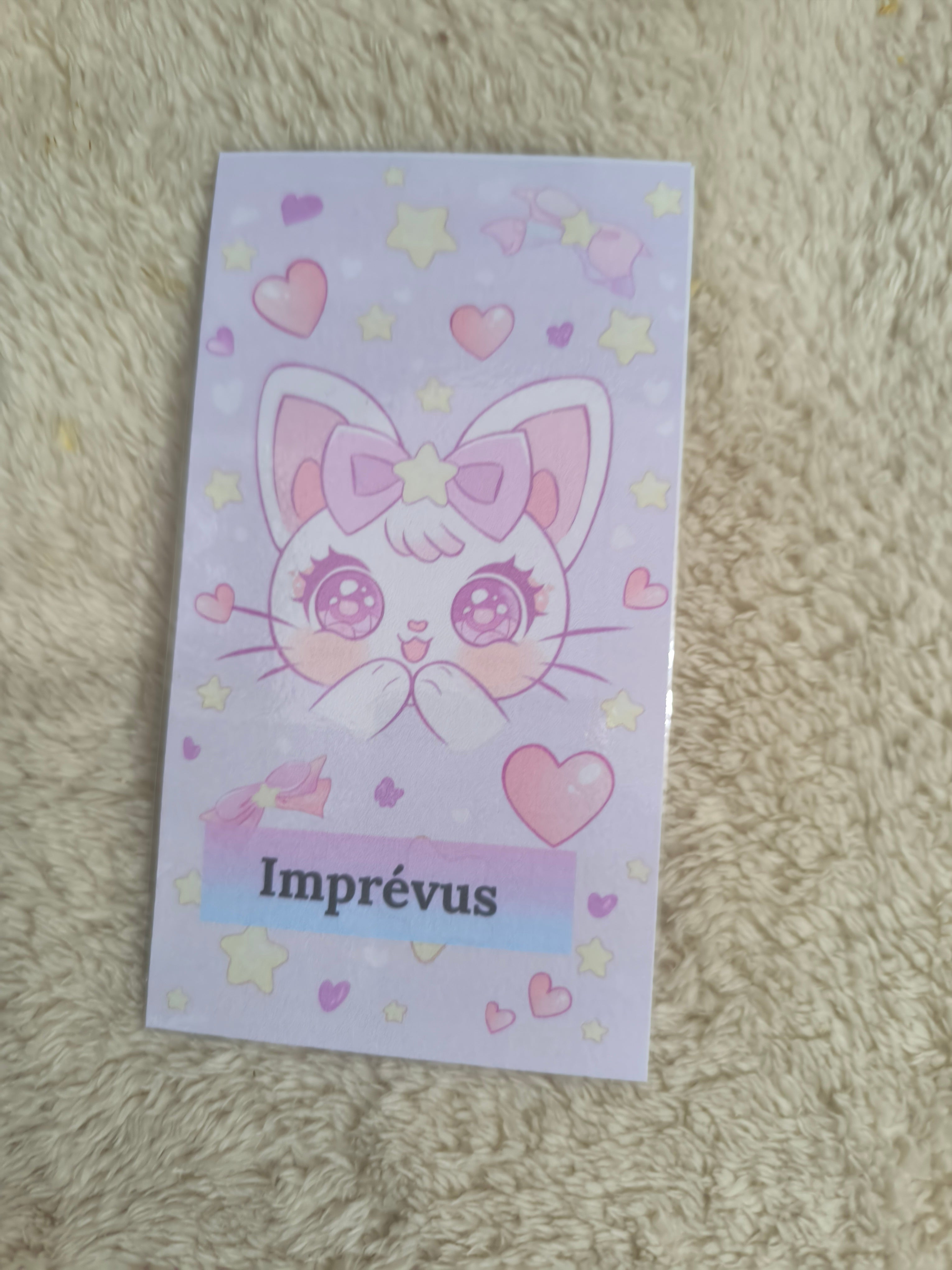 Fiches catégories enveloppes budget (animaux)