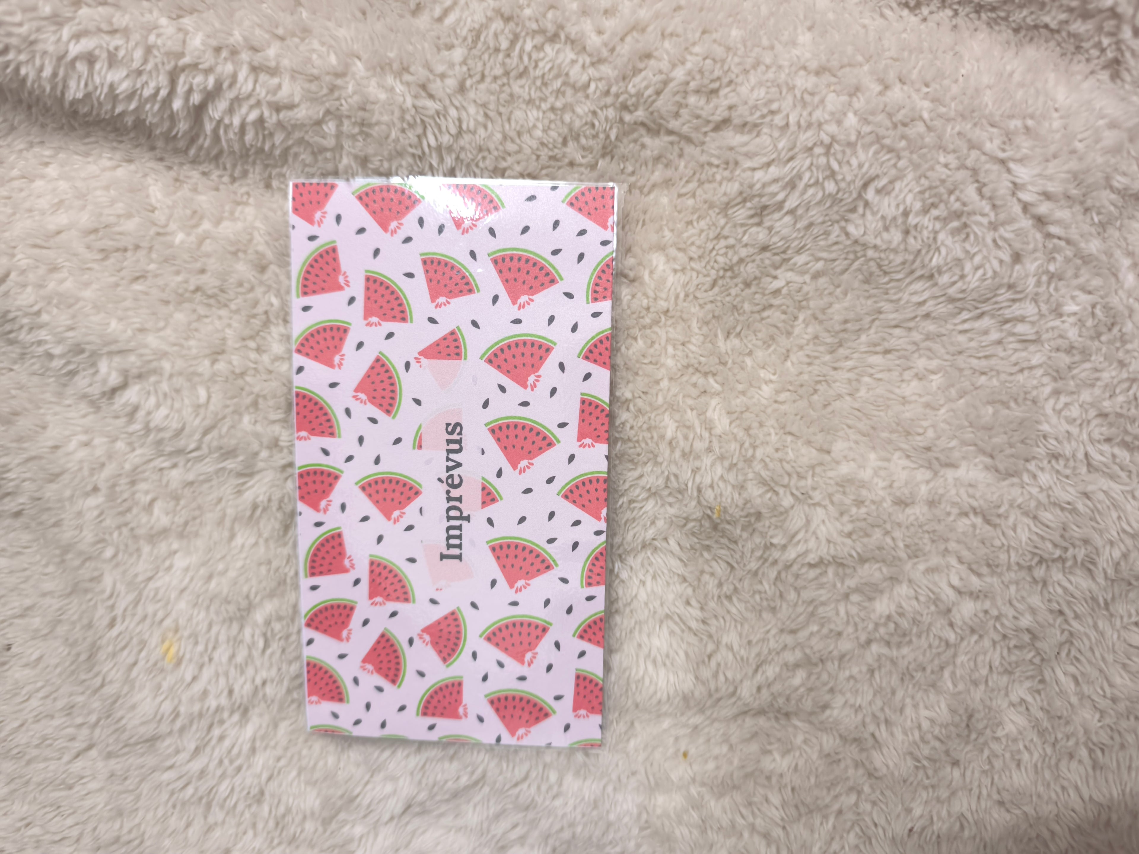 Fiches catégories enveloppes budget (fruits)