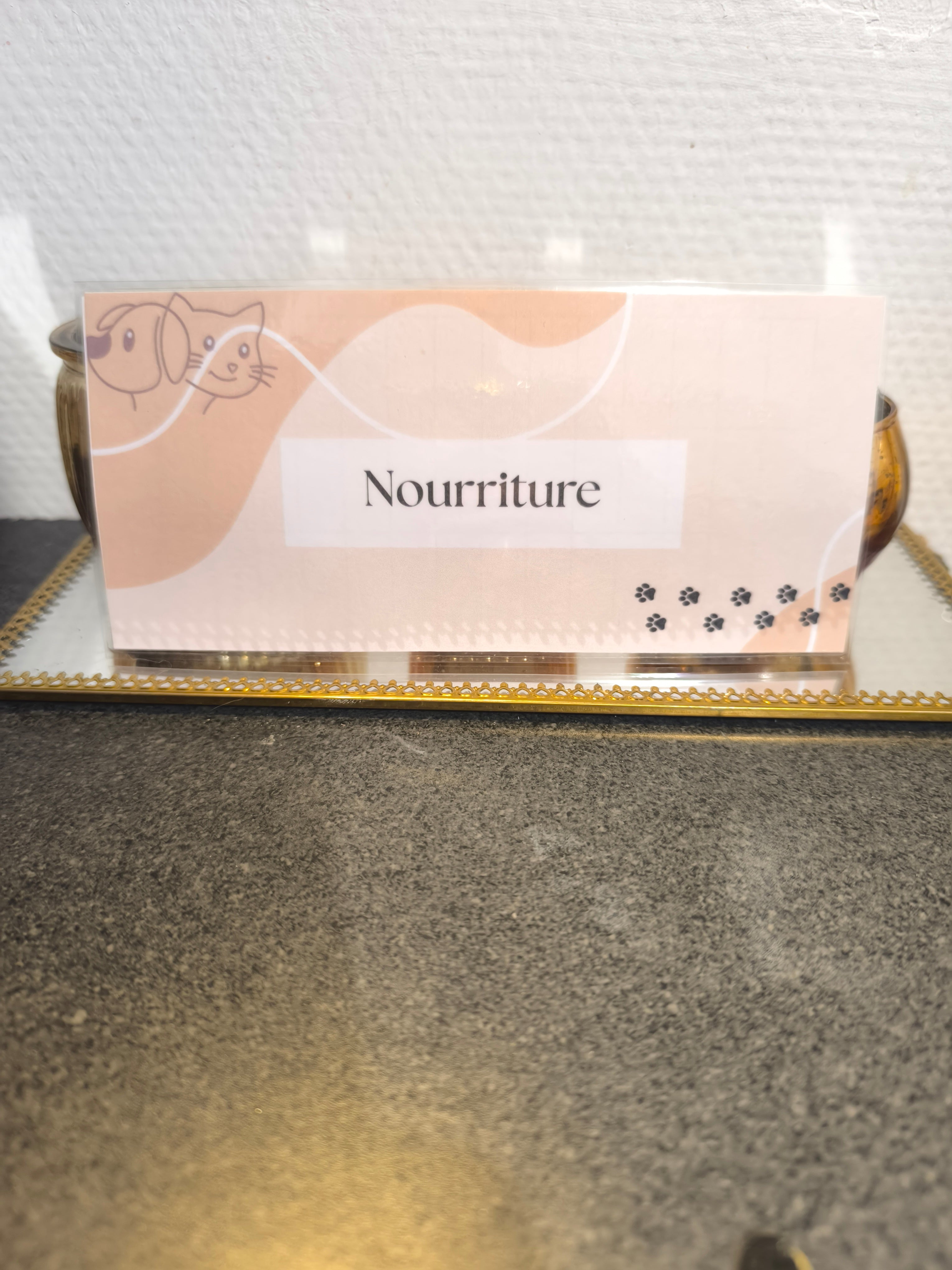 Fiches catégories animaux