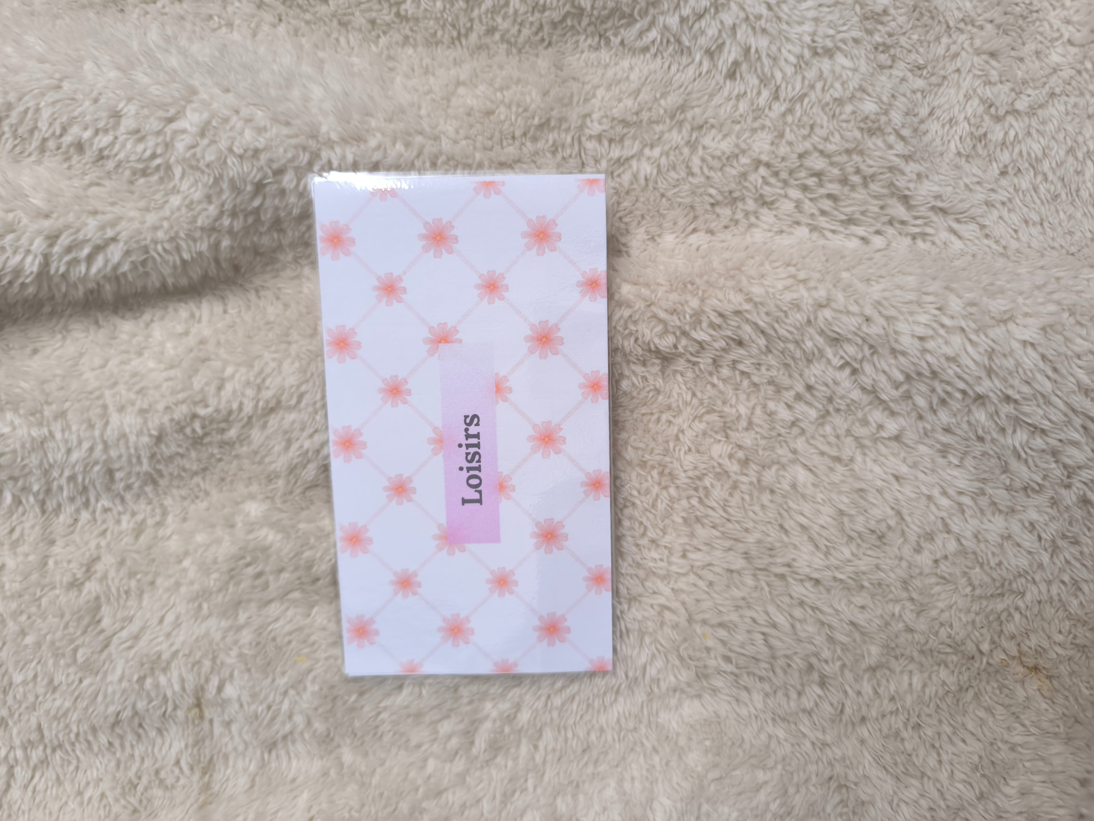 Fiches catégories enveloppes budget (girly)