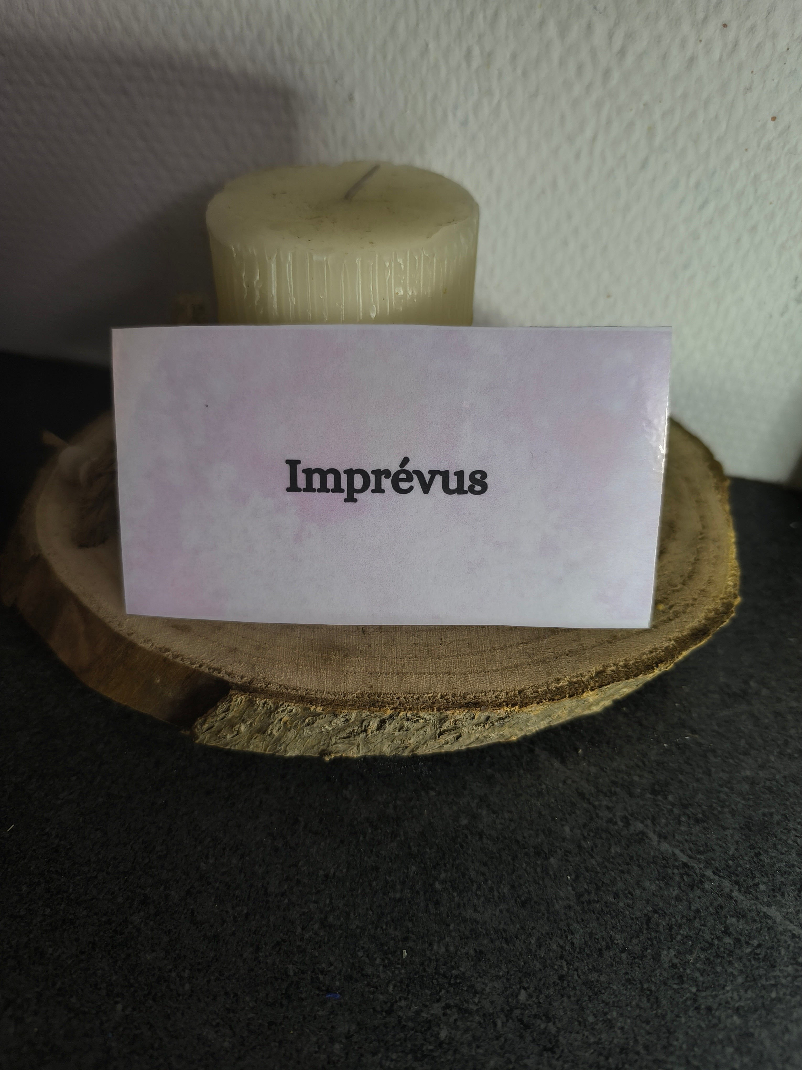 9 Fiches catégories enveloppes budget (rose)