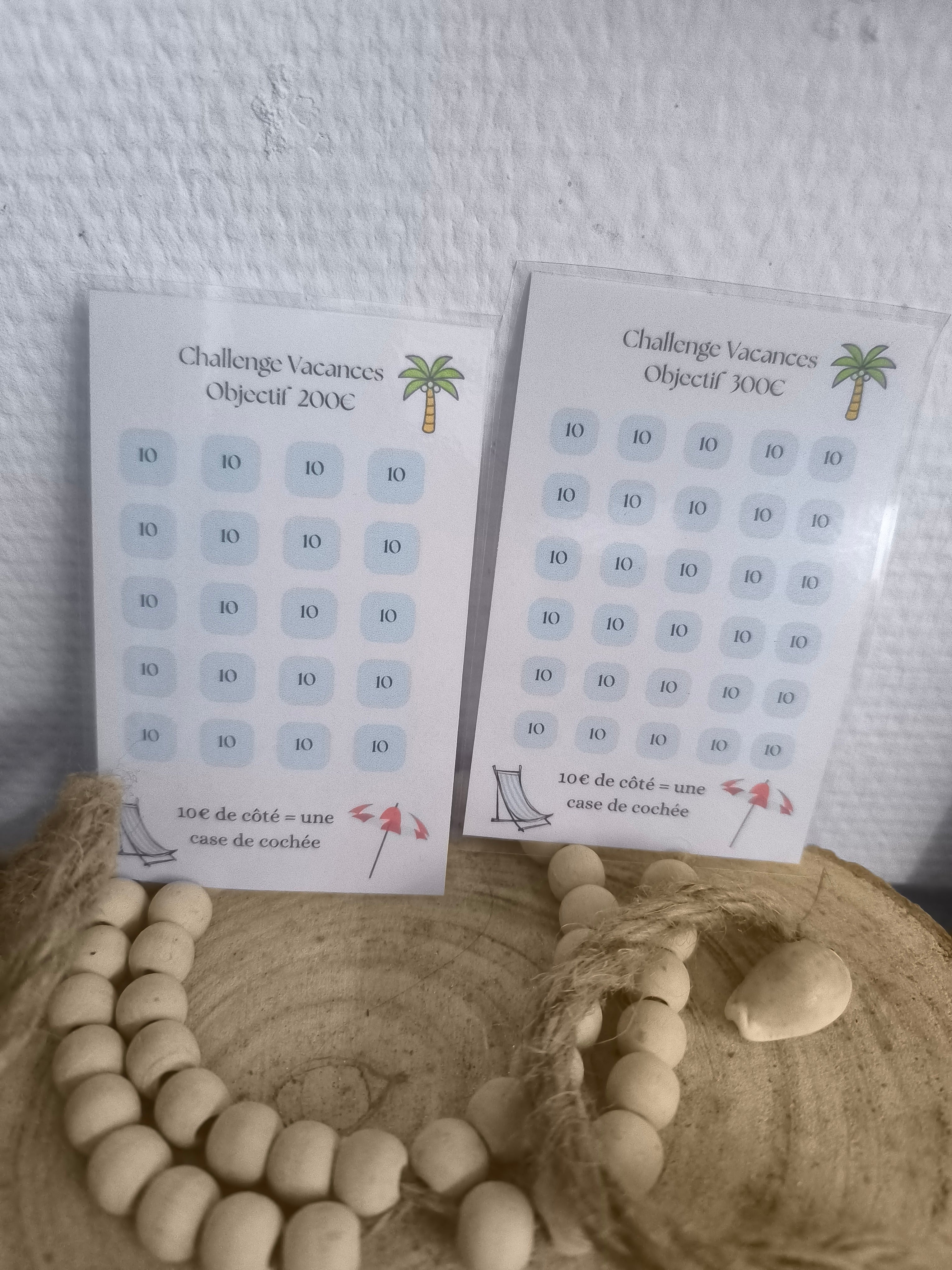 🌴 Challenge Épargne Vacances 200€ ou 300€