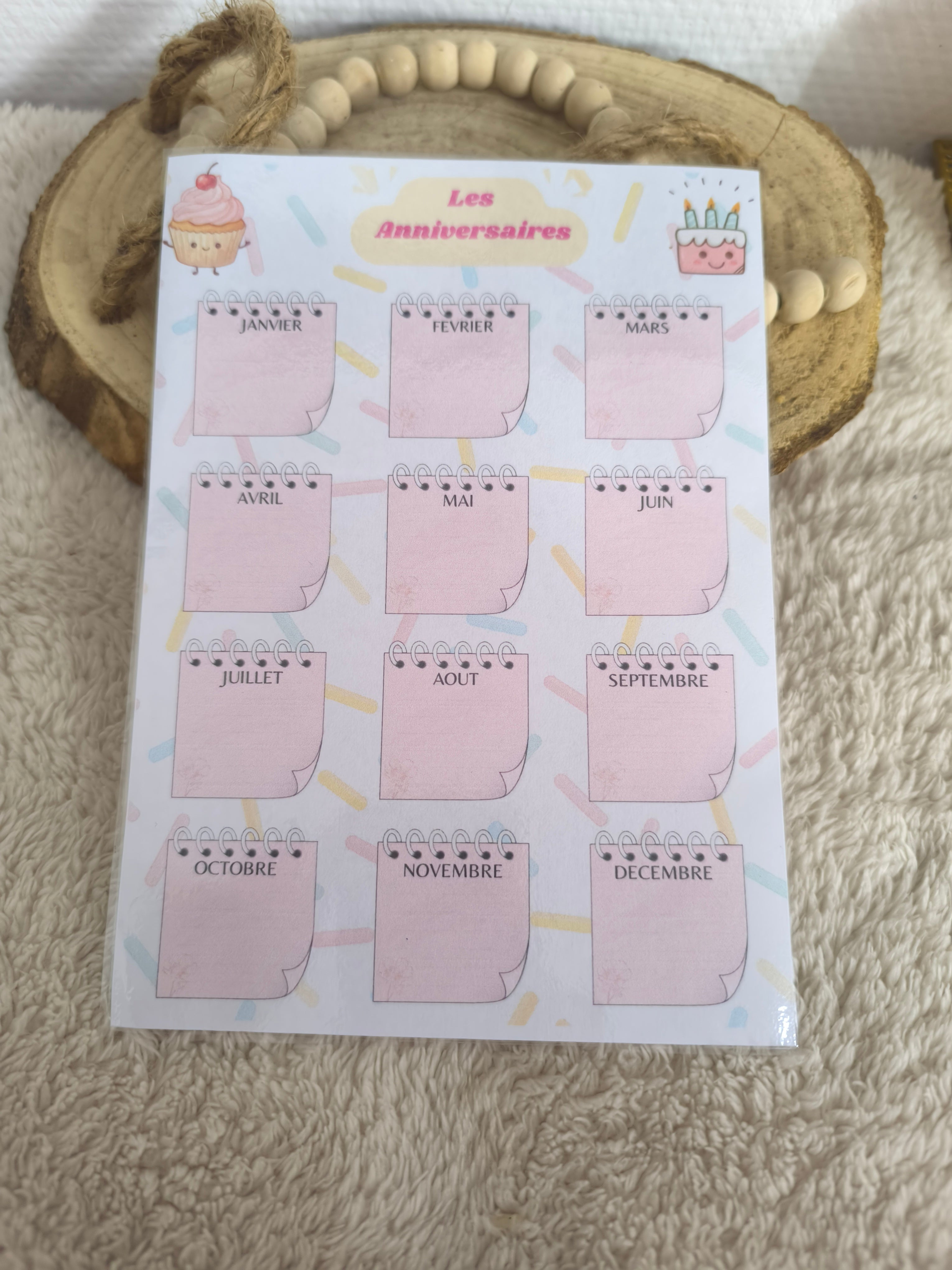 Liste Anniversaires – Ne les oublie plus 🎂