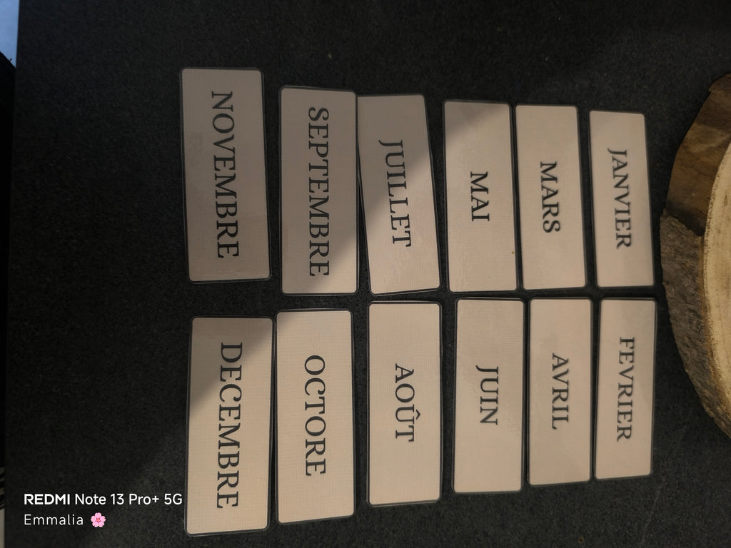 Ma fiche du jour