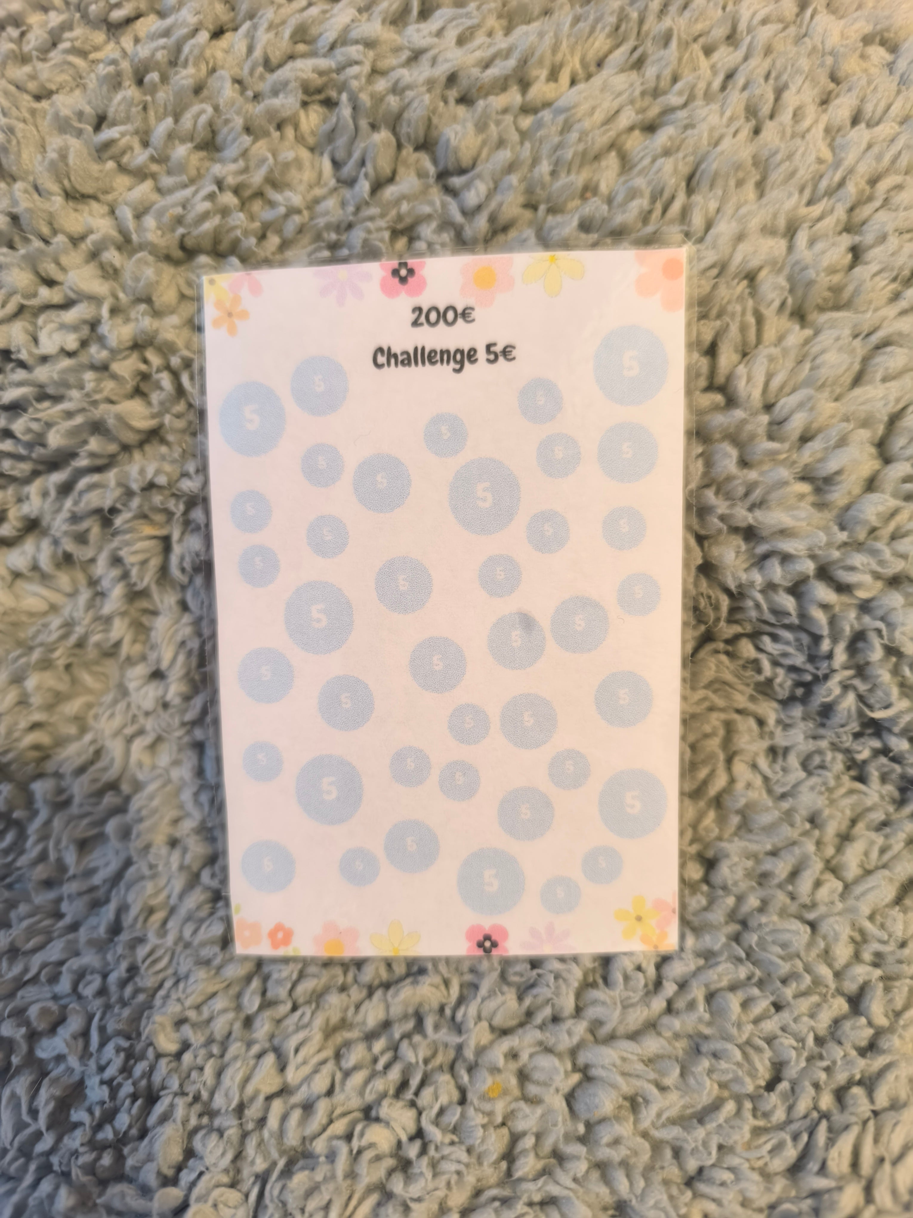 Challenge épargne 200€