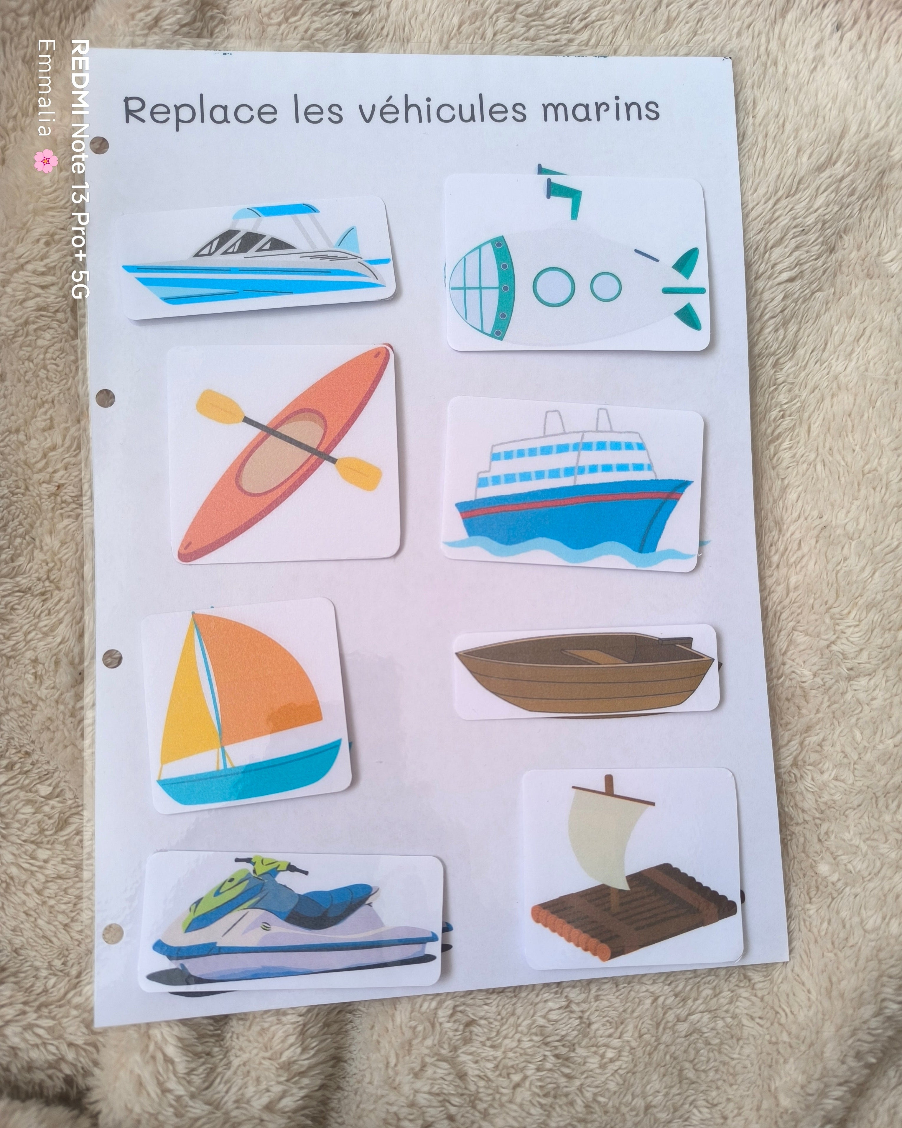 Les véhicules marins
