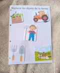 Replace les objets (ferme)