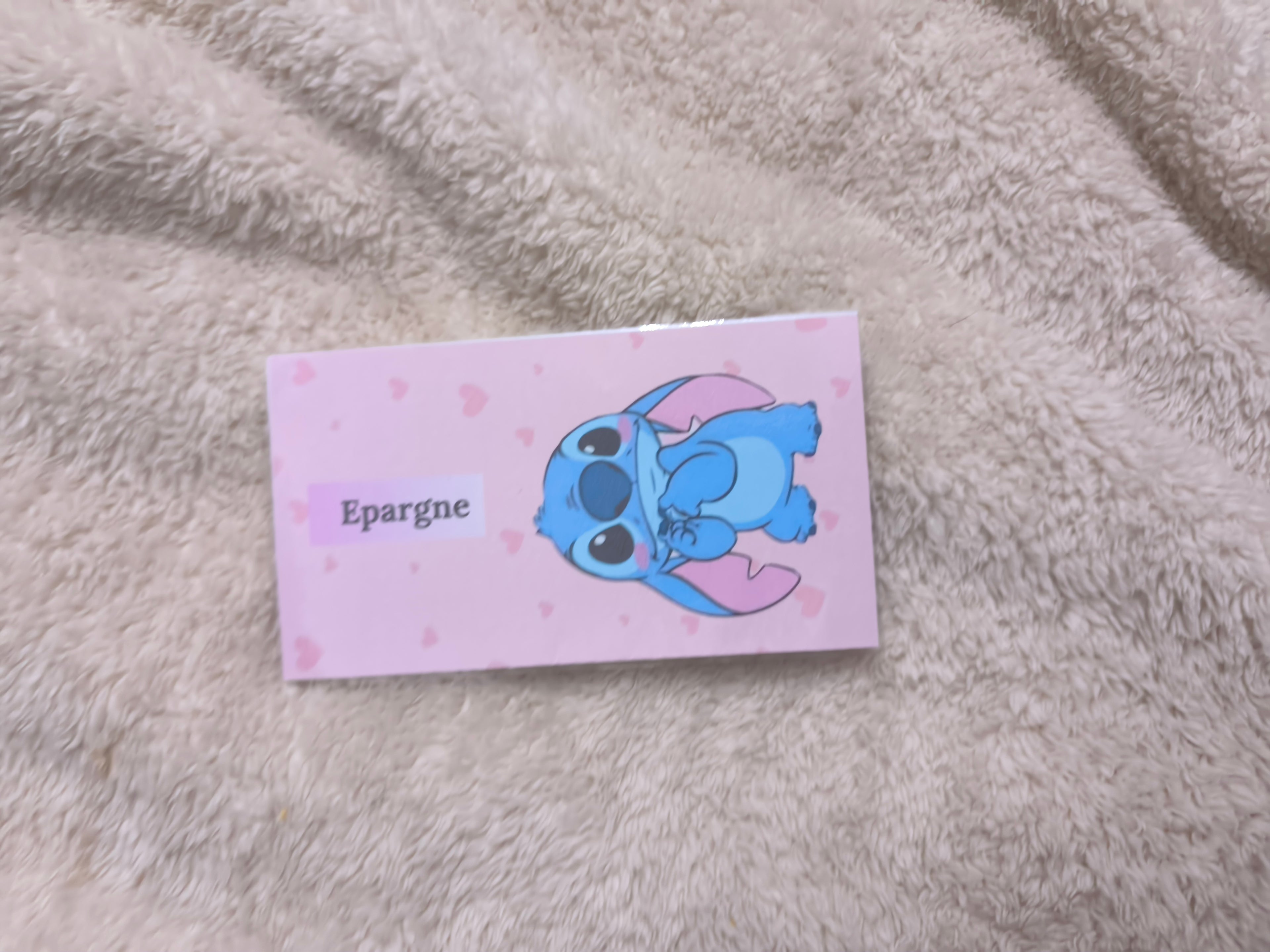 Fiches catégories enveloppes budget (stitch)