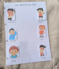 Les émotions (2)