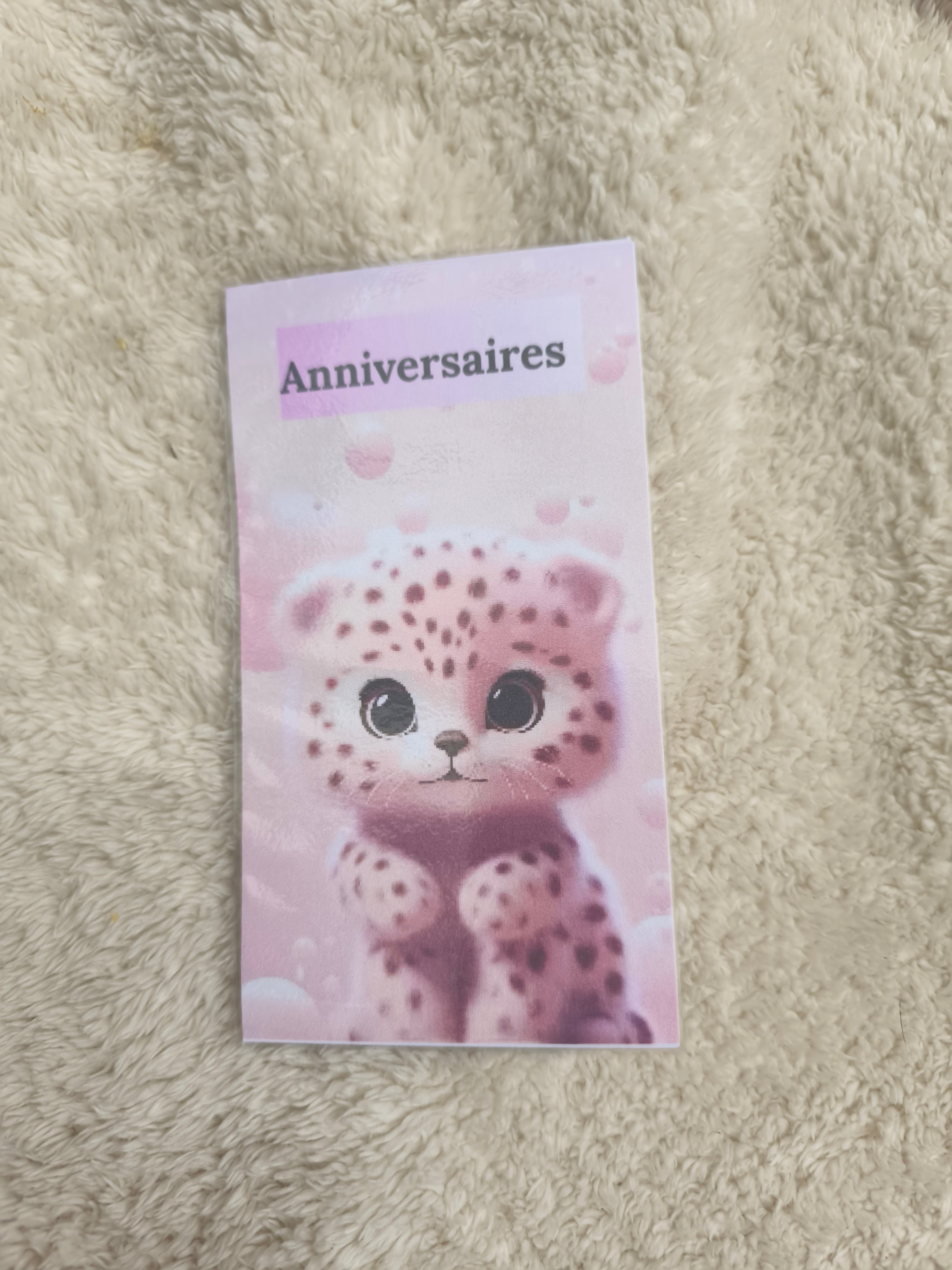 Fiches catégories enveloppes budget (animaux)