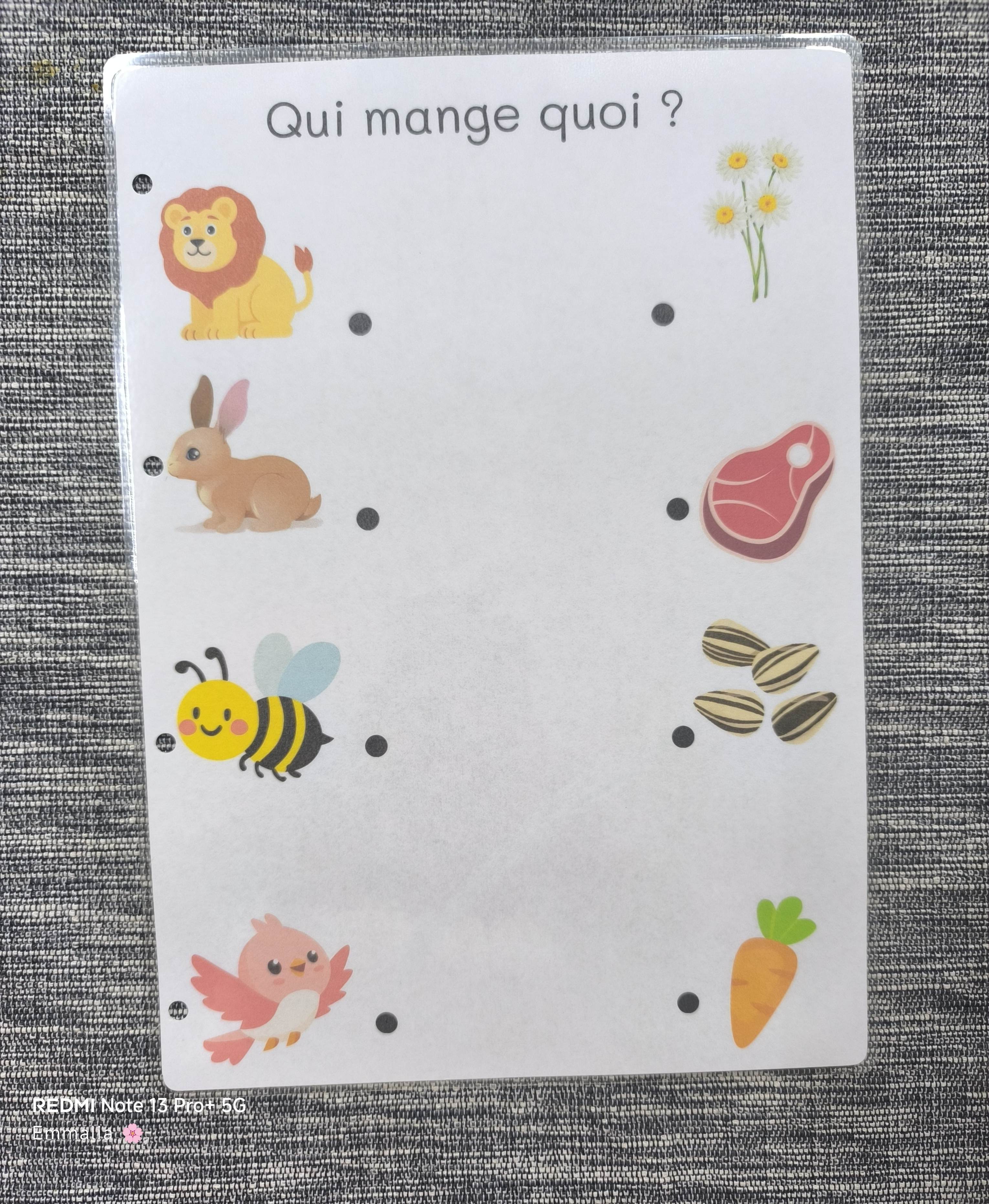 Qui mange quoi