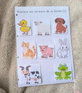 Les animaux de la ferme (1)