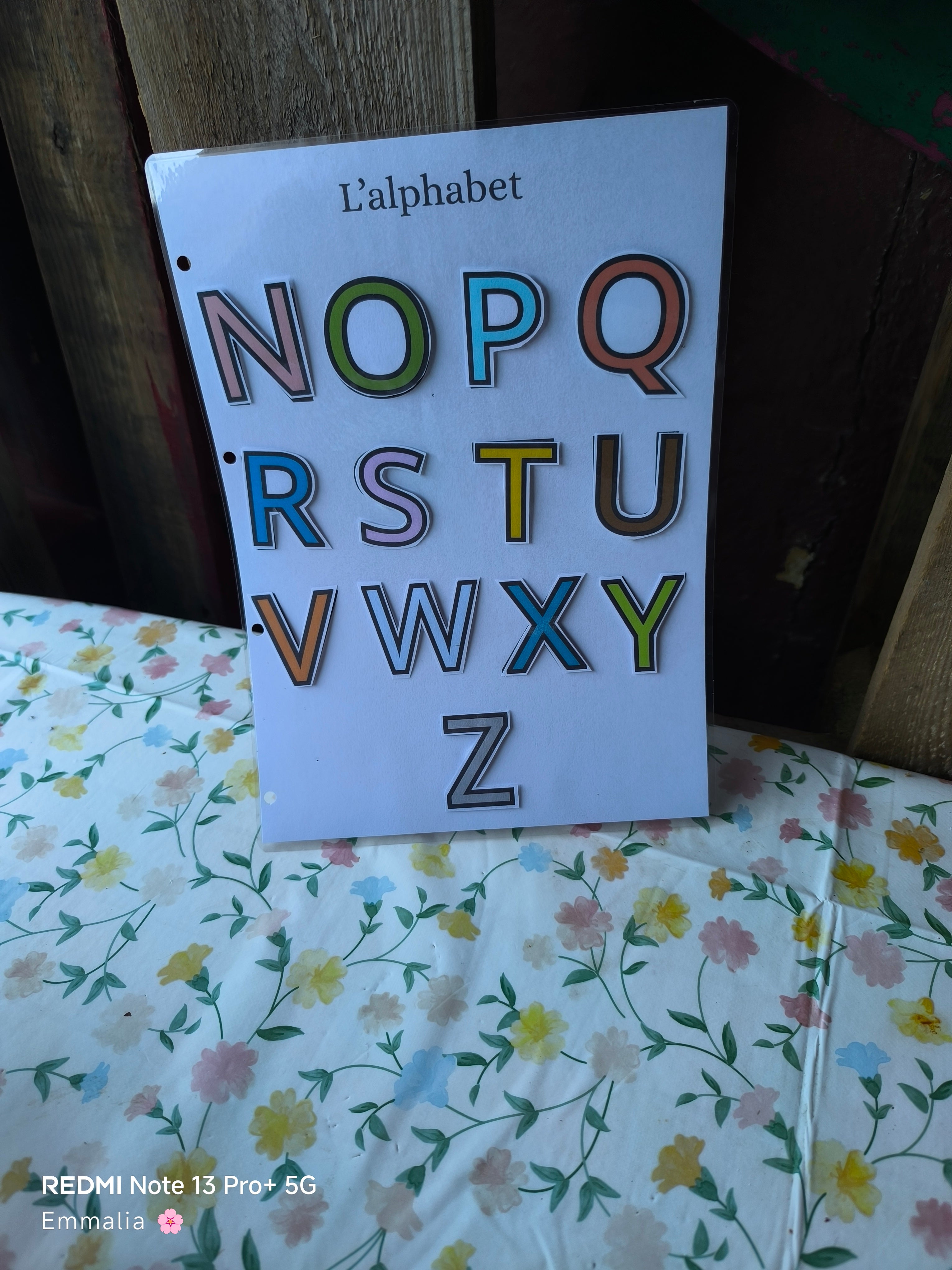 L'alphabet