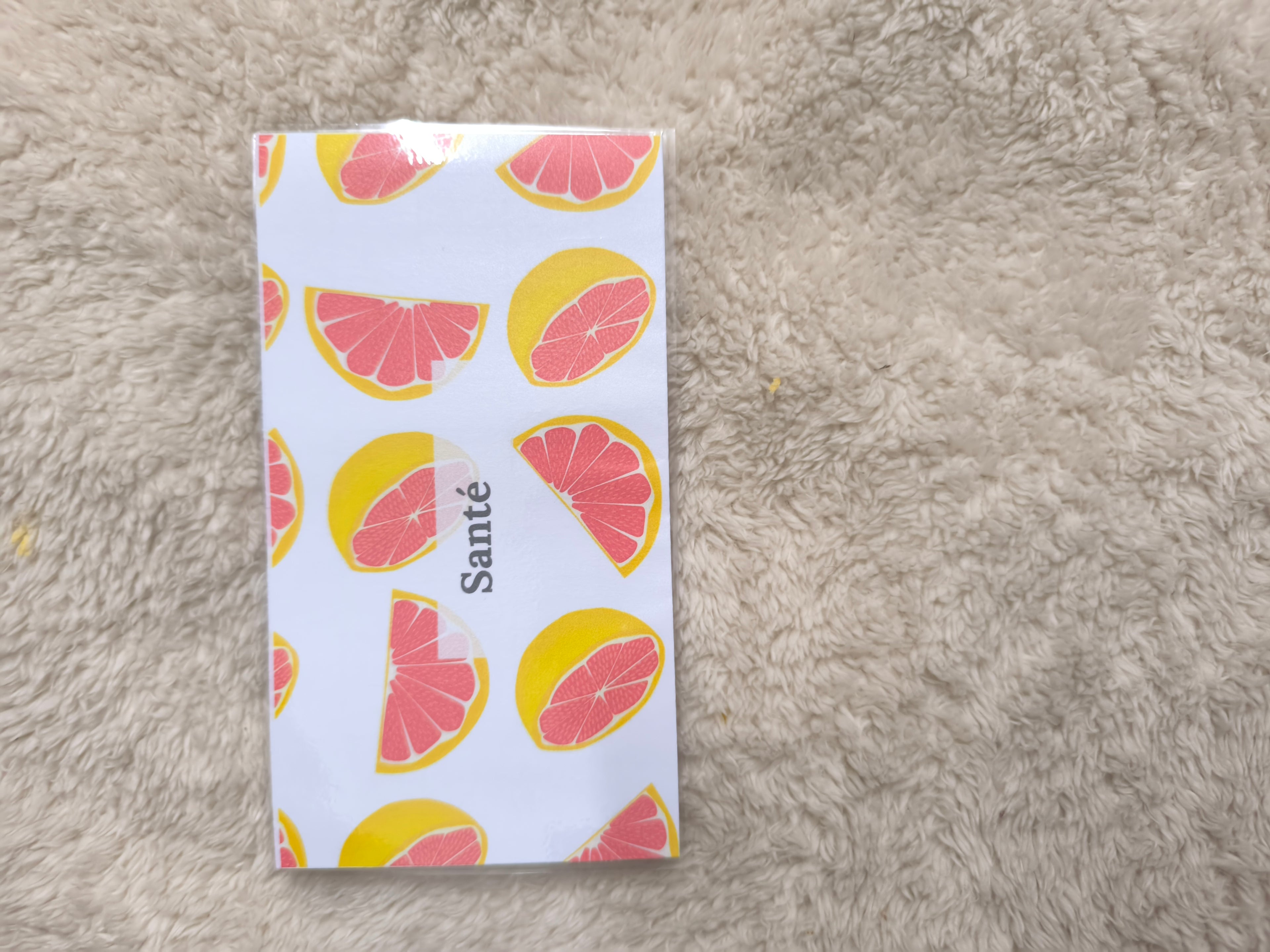 Fiches catégories enveloppes budget (fruits)