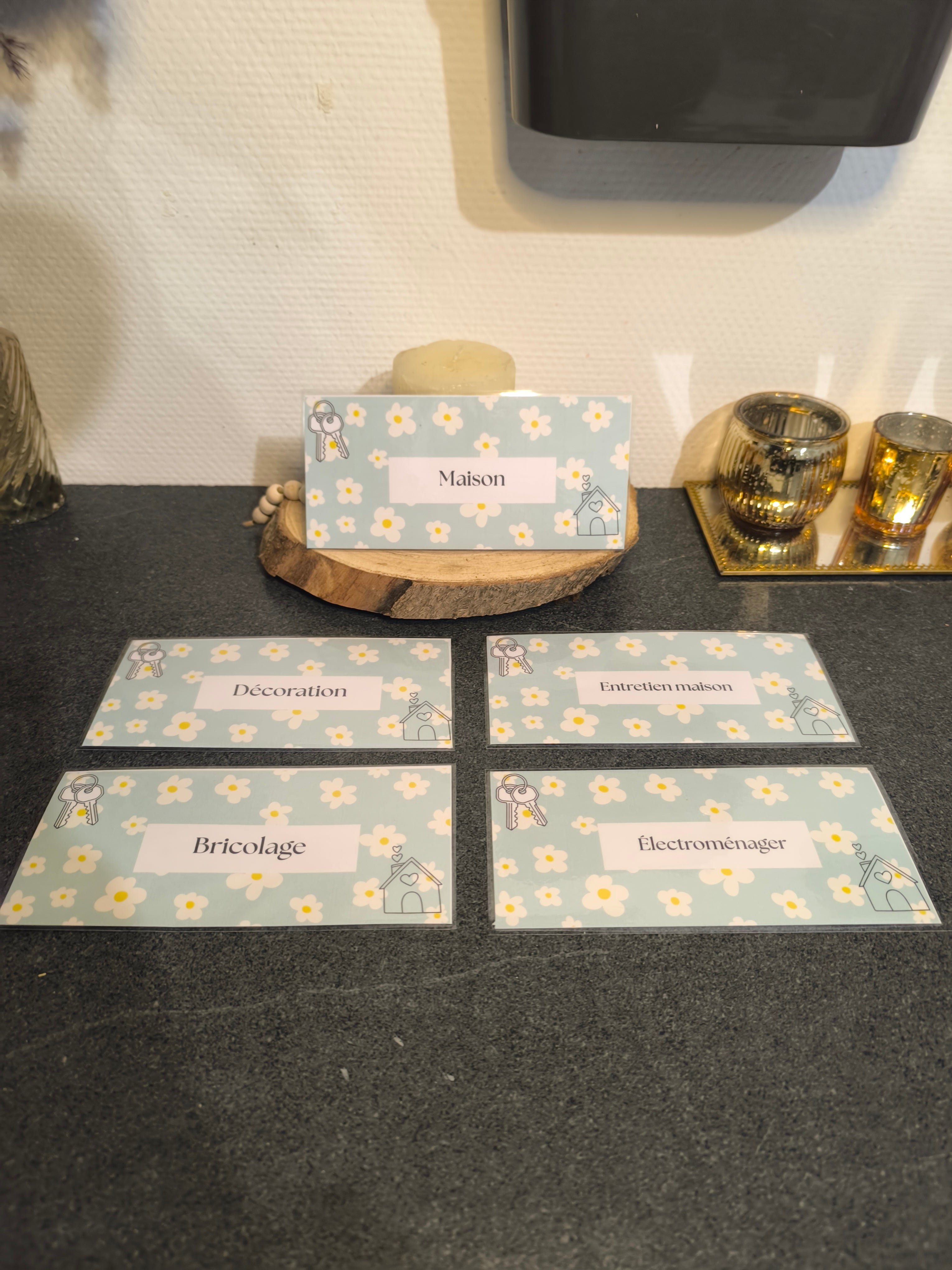 Fiches catégories Maison