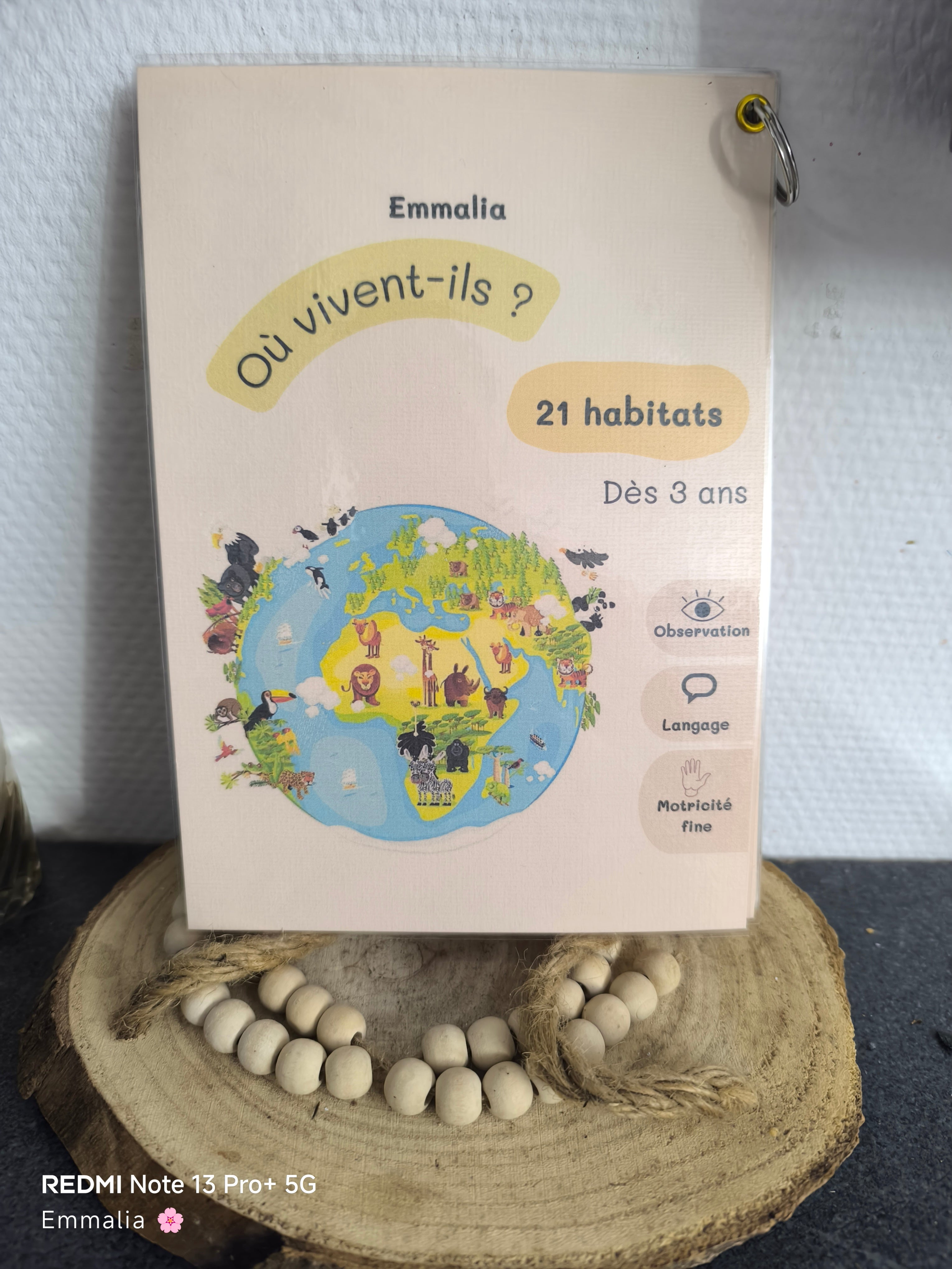 Livret d'activité - Où vivent-ils ?