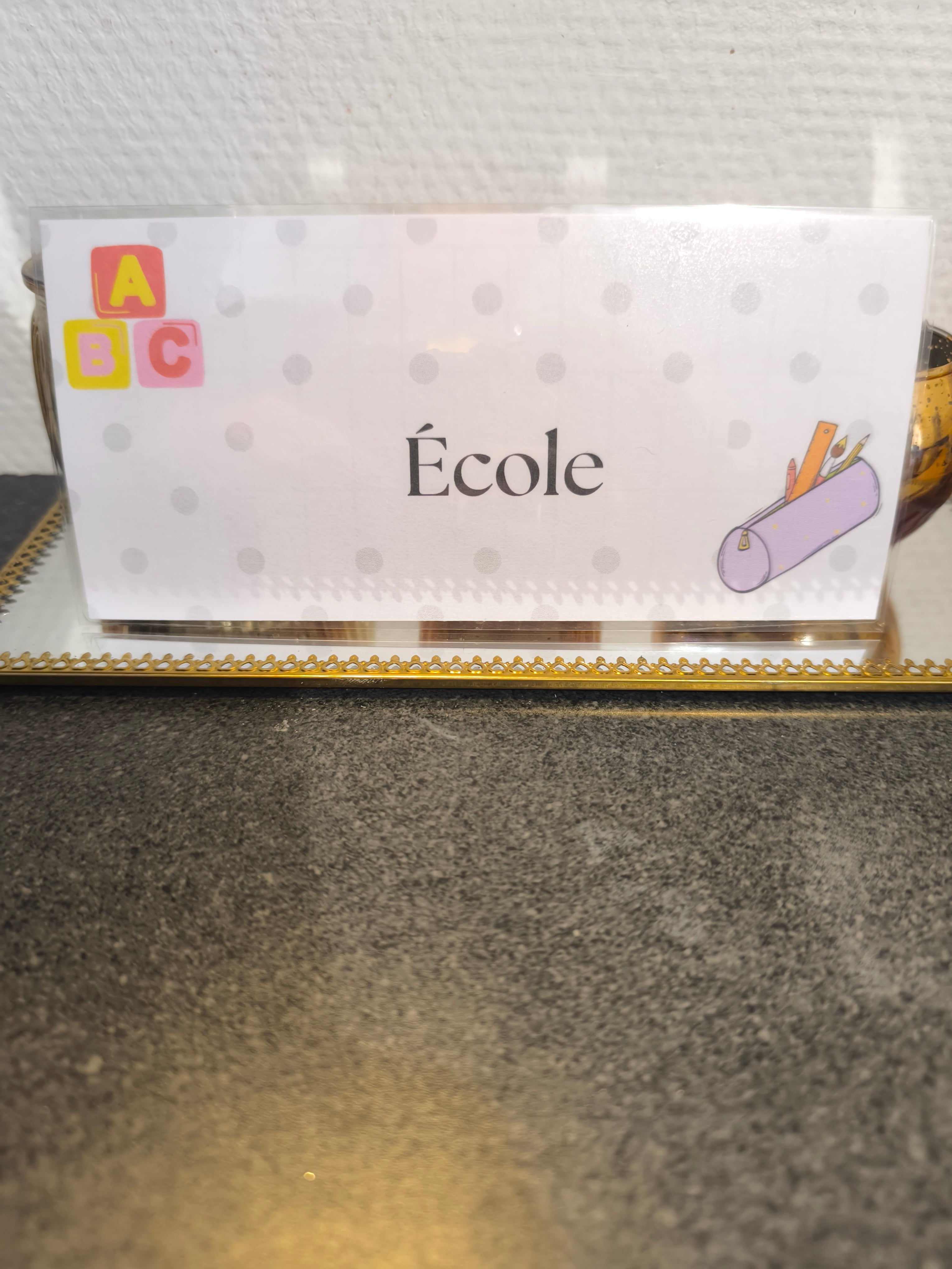 Fiches catégories Enfants