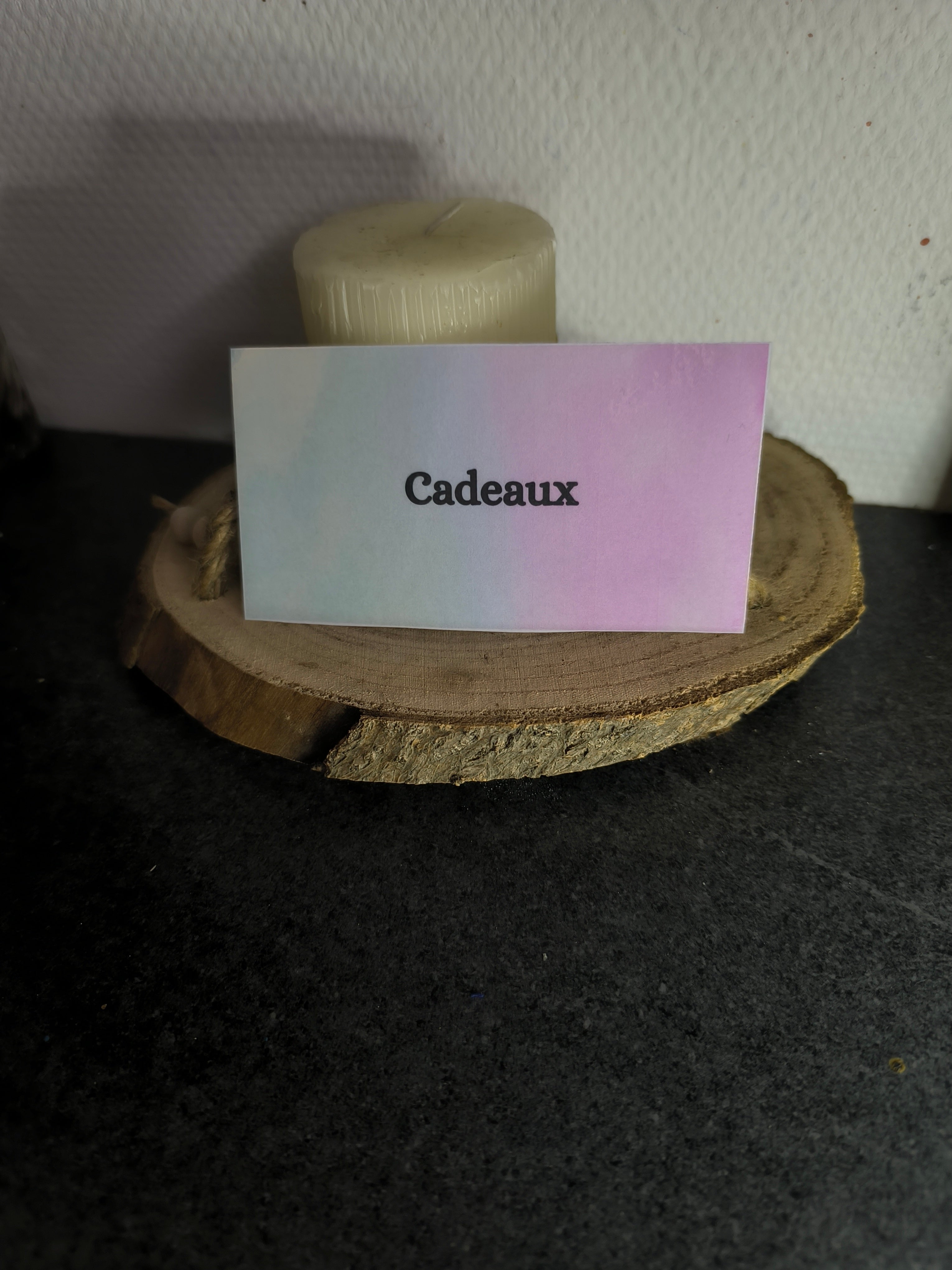 9 Fiches catégories - enveloppes budget (dégradé)