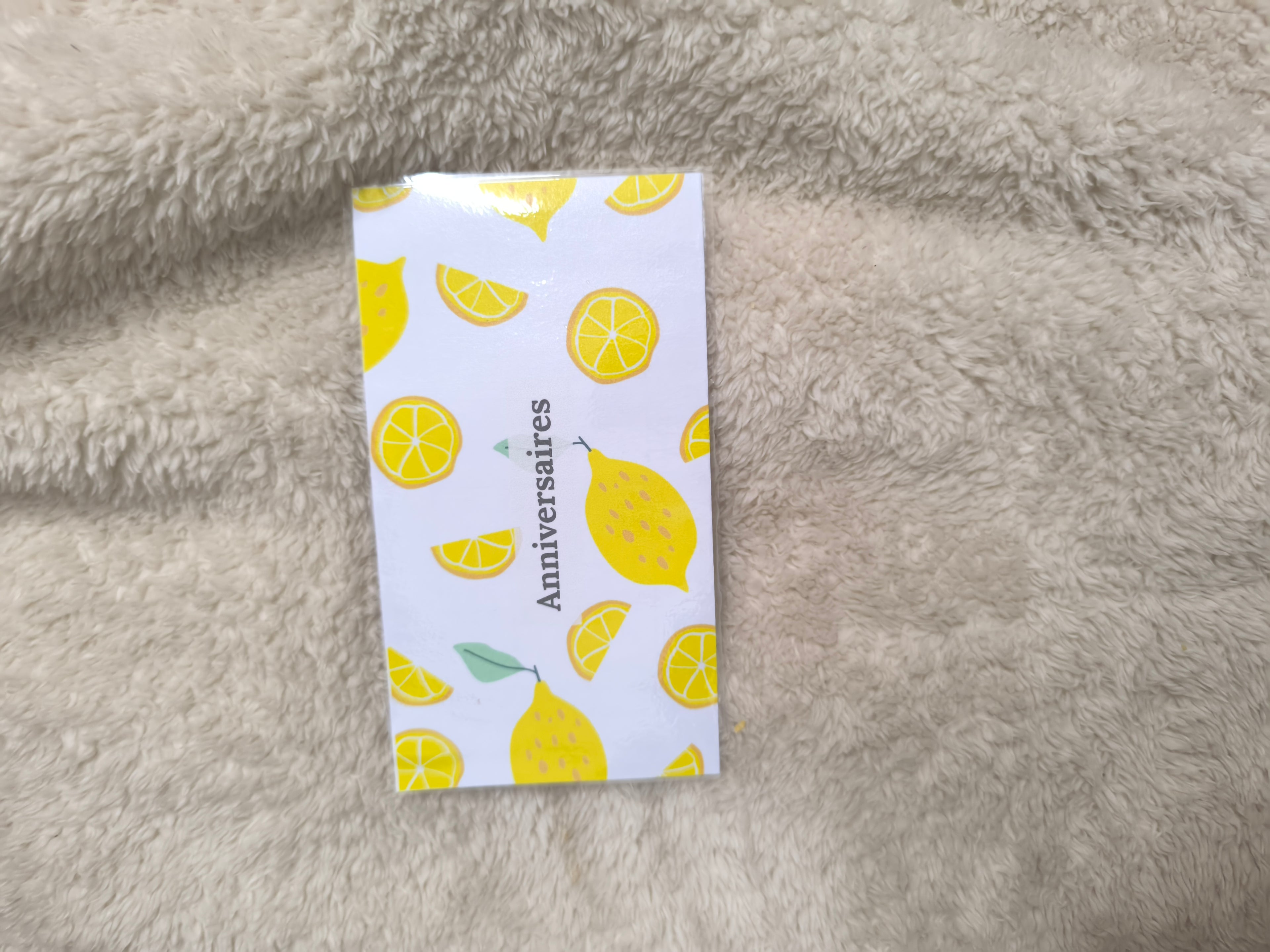 Fiches catégories enveloppes budget (fruits)