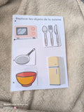 Replace les objets (cuisine)
