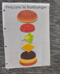 Prépare le hamburger