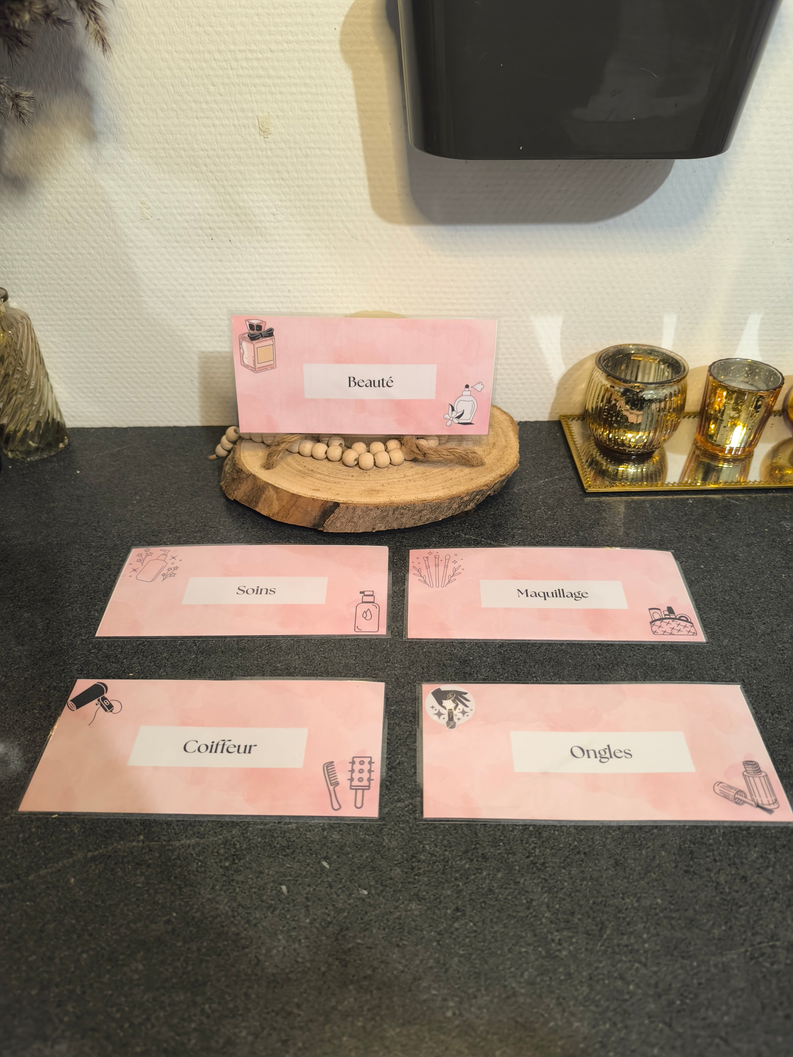 Fiches catégories Beauté 🌸