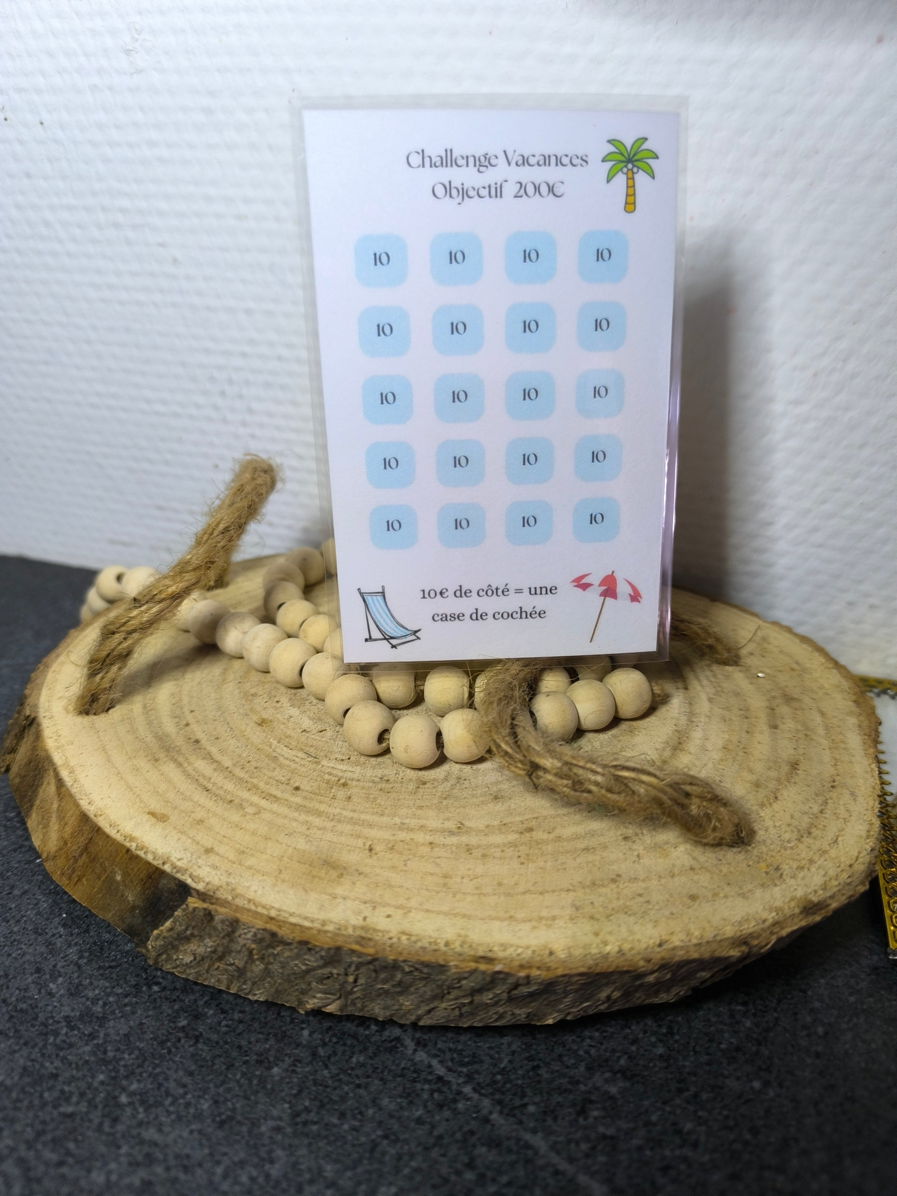 🌴 Challenge Épargne Vacances 200€ ou 300€