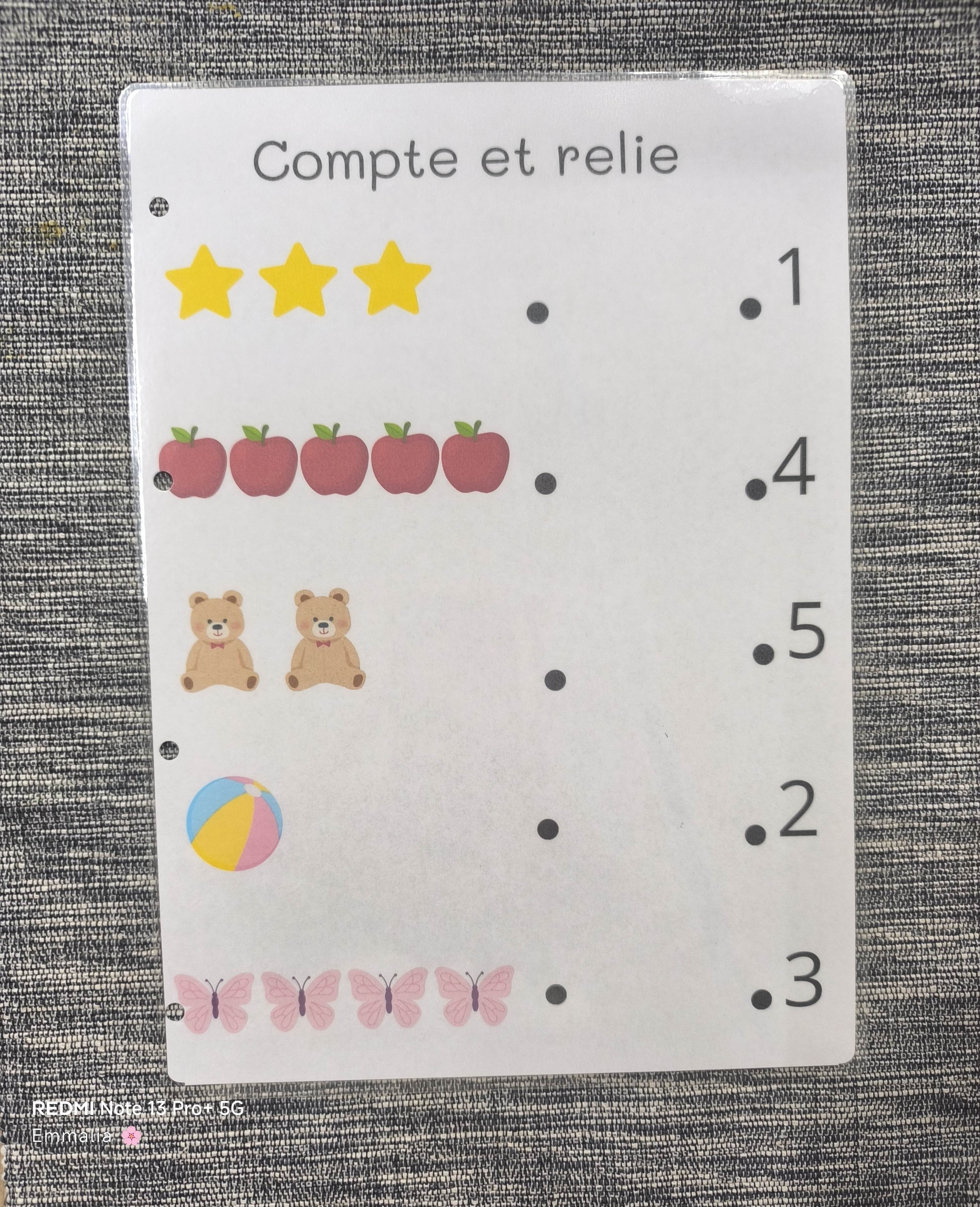 Compte et relie