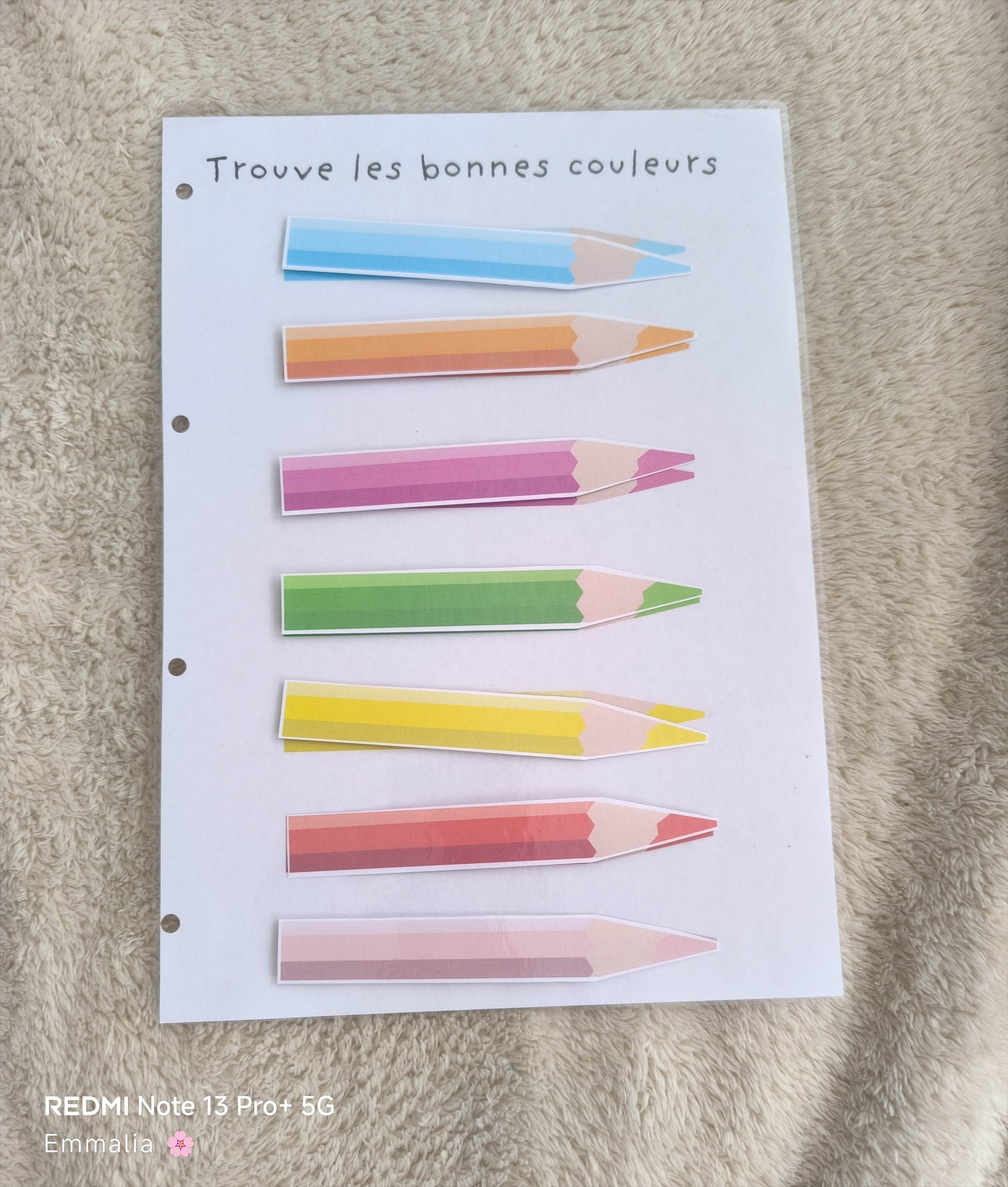 Les couleurs