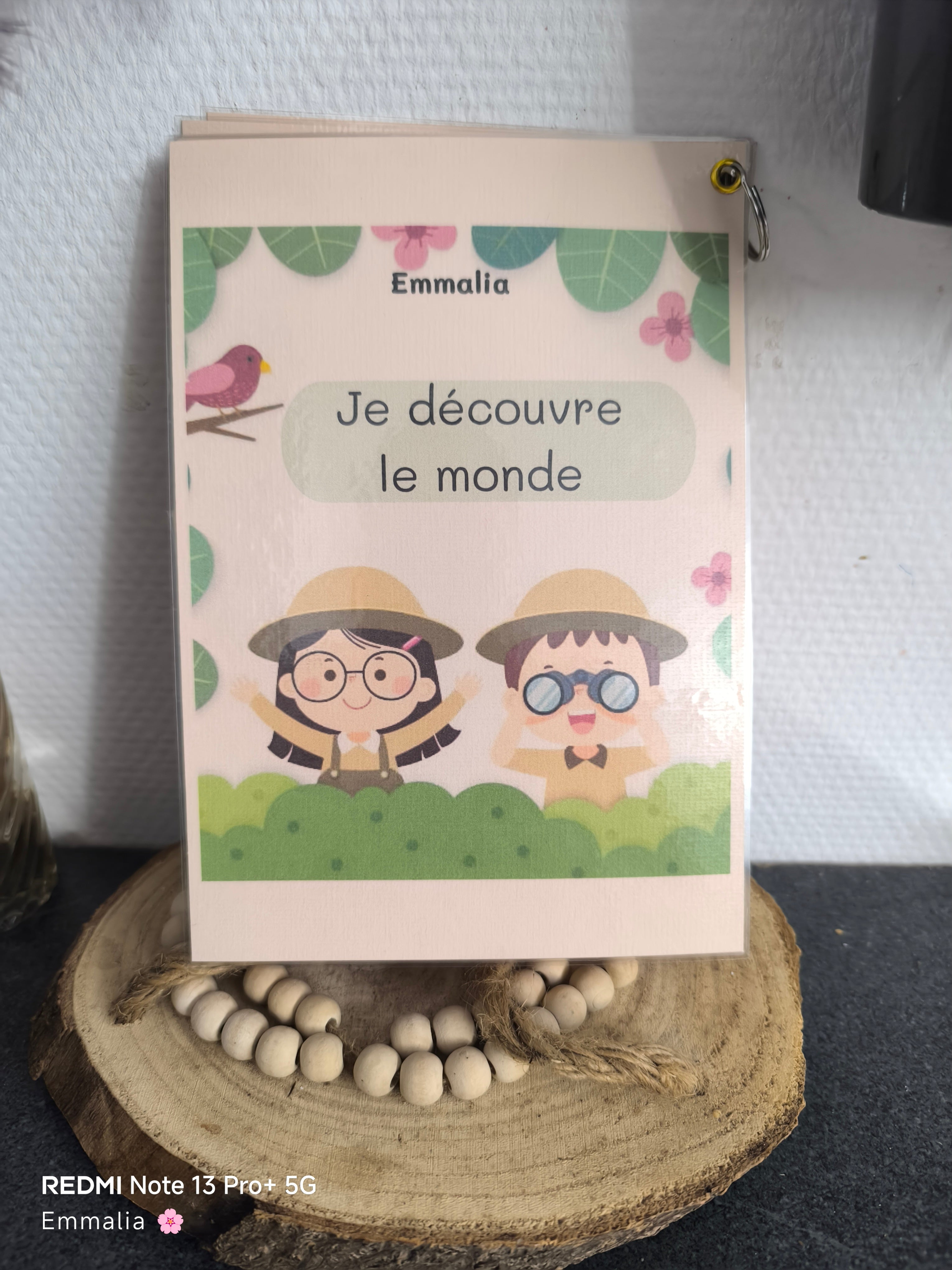 Livret d'activité - Je découvre le monde