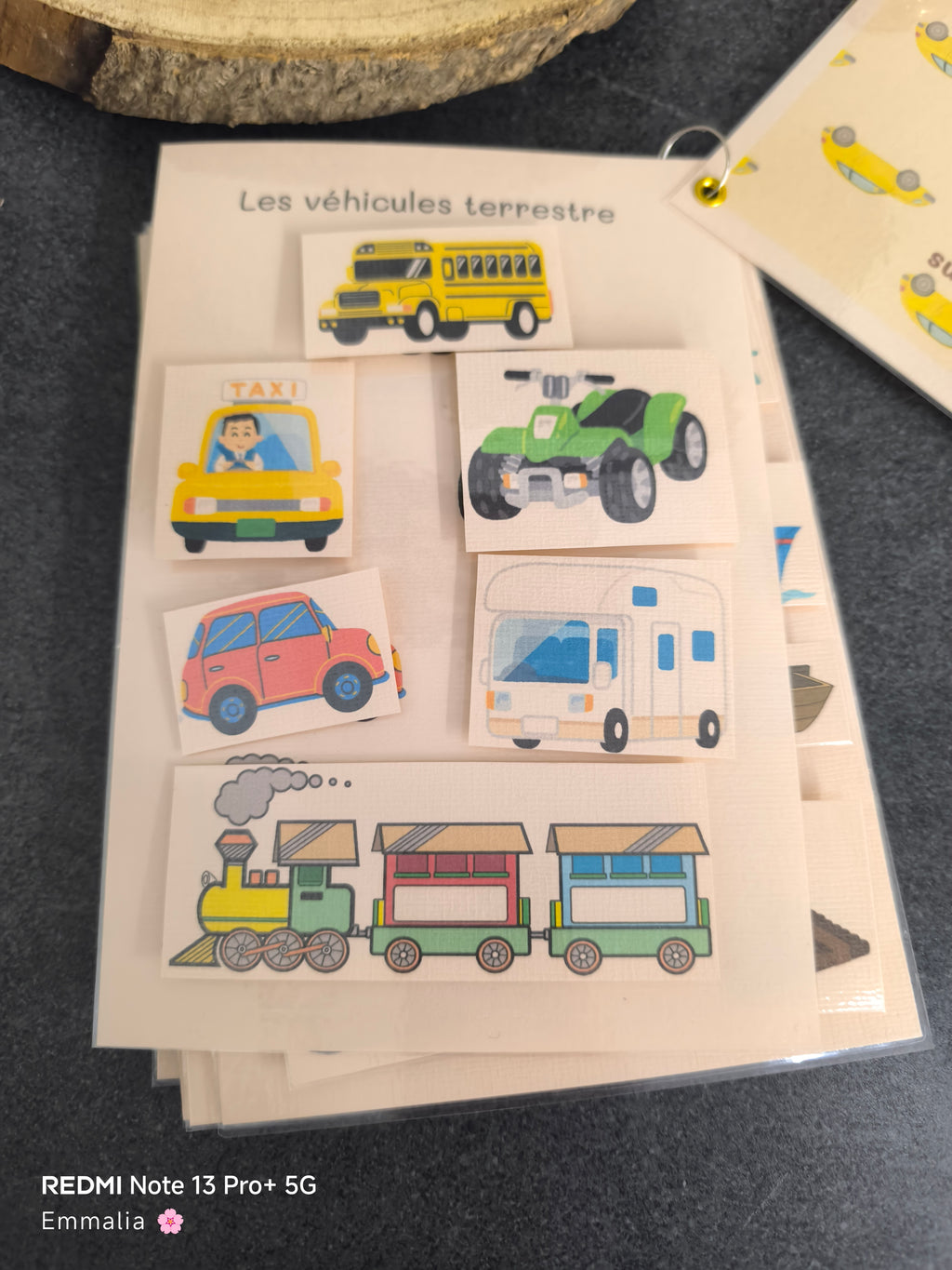 🚗 Mon livret d'activité sur les Véhicules🚗