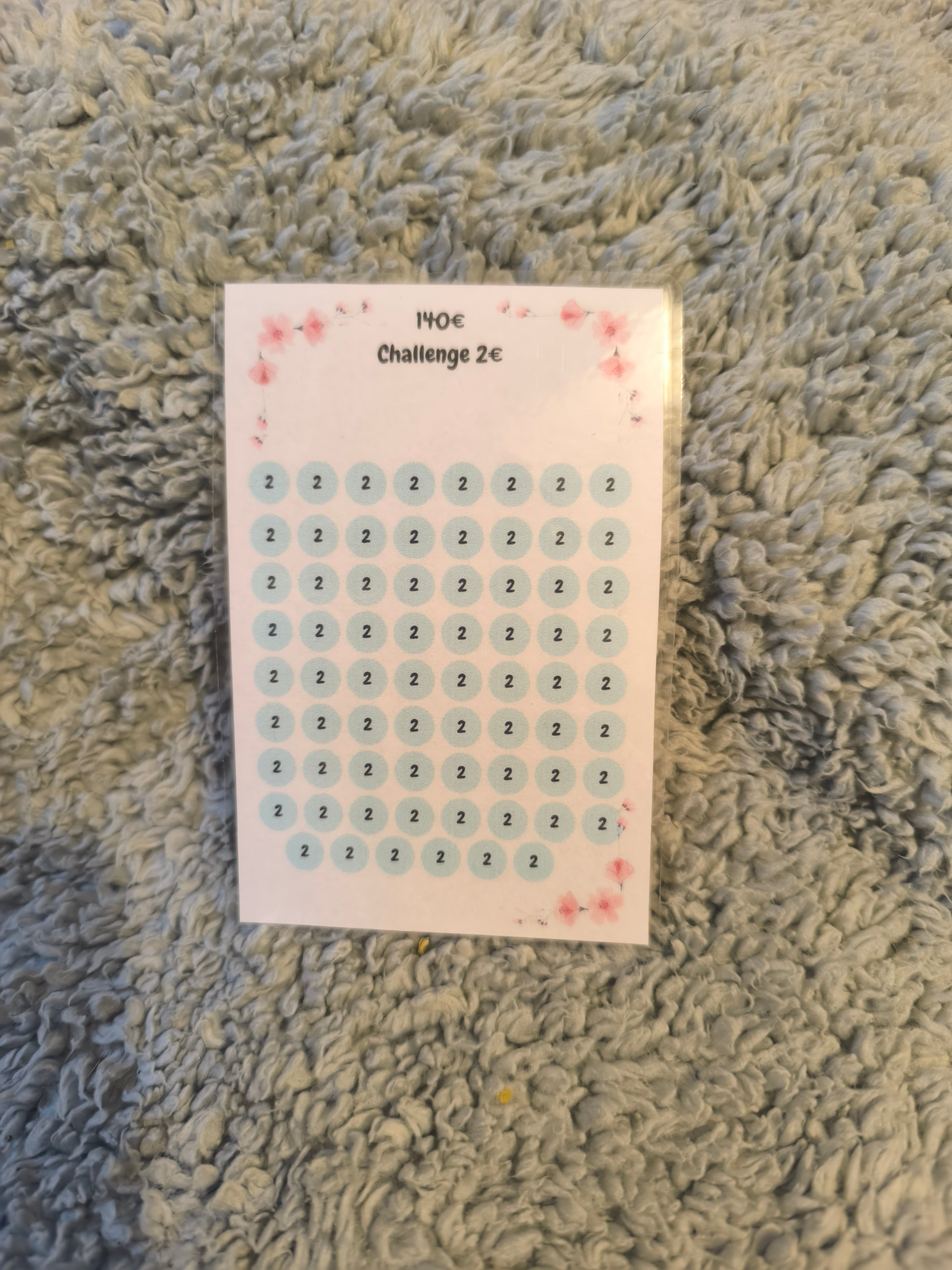 Challenge épargne 140€