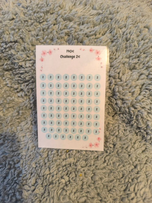 Challenge épargne 140€
