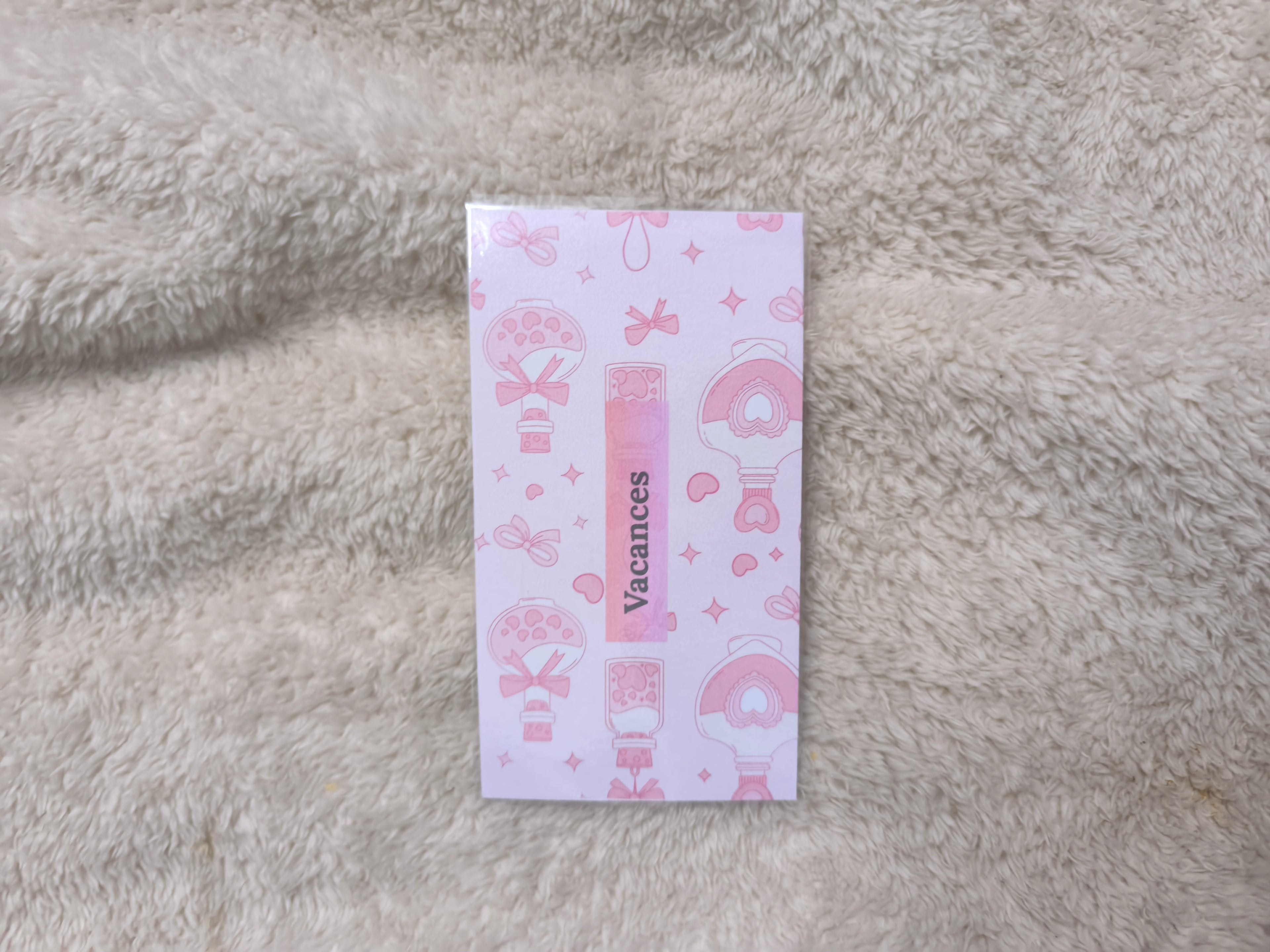 Fiches catégories enveloppes budget (girly)
