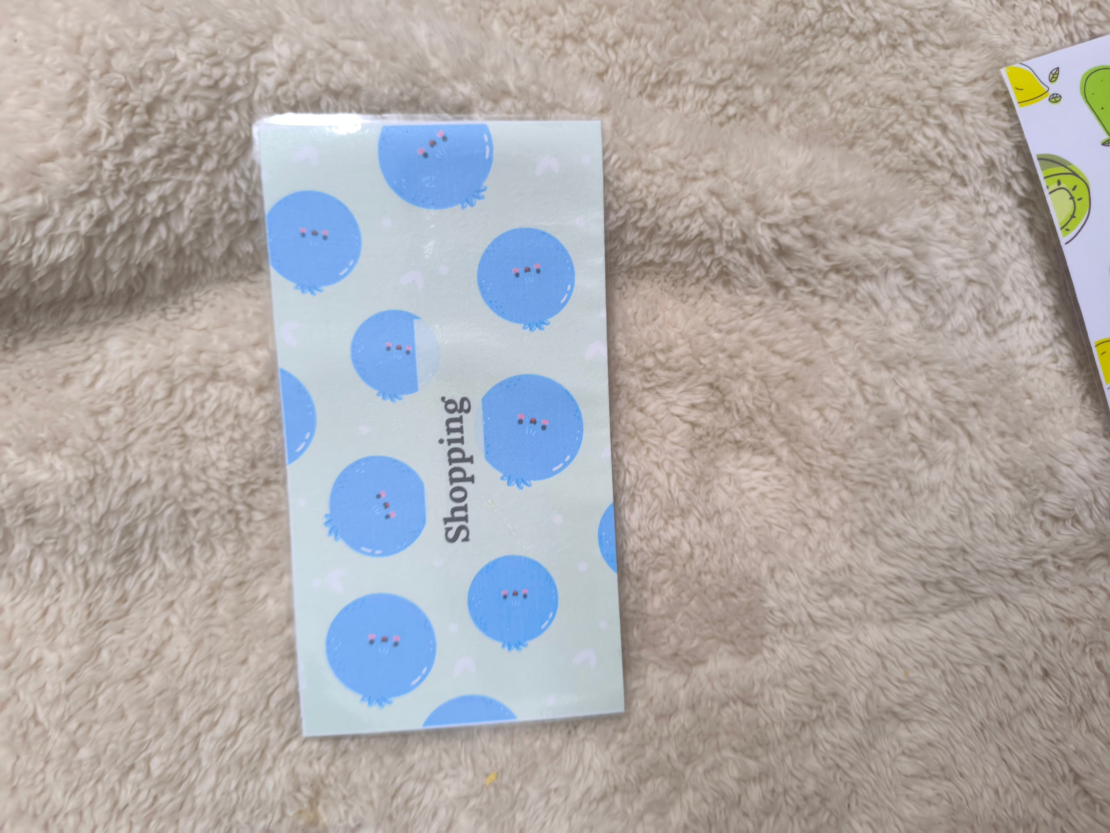 Fiches catégories enveloppes budget (fruits)